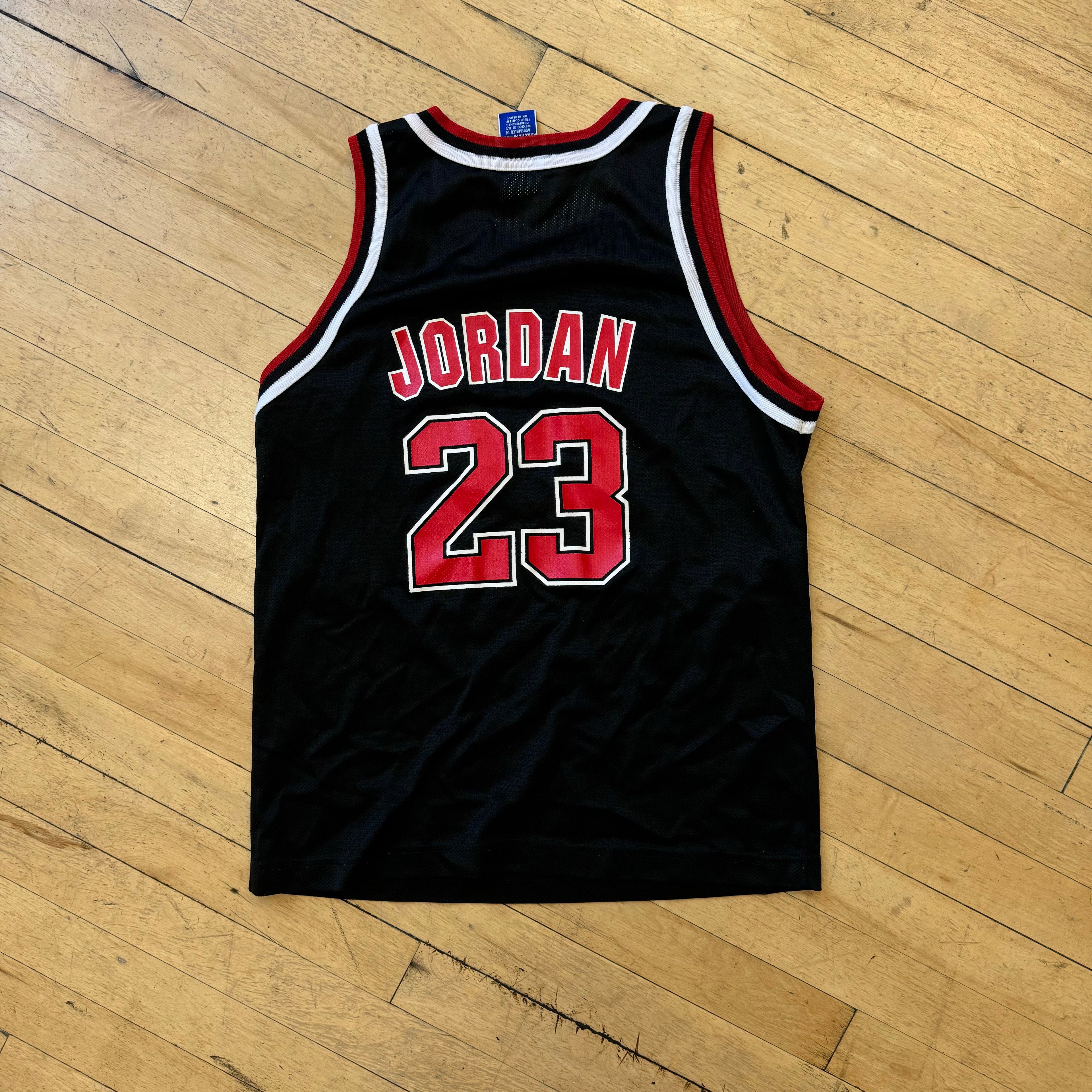 Vintage Champion Bulls “Jordan” Jersey Sz YTH L