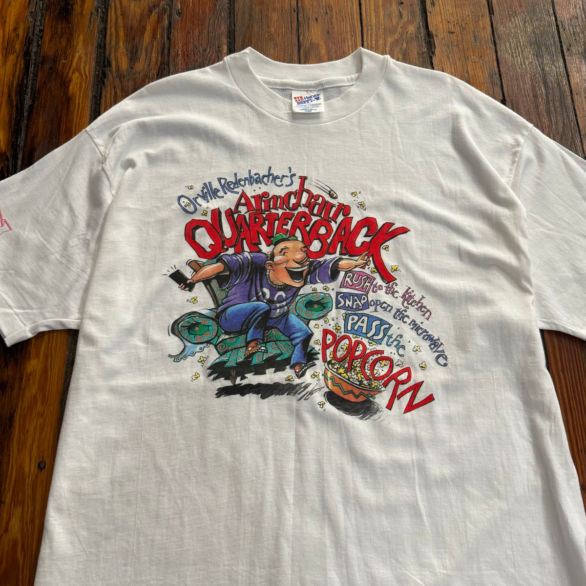 Vintage Orville Redenbachers Popcorn T-shirt Sz XL