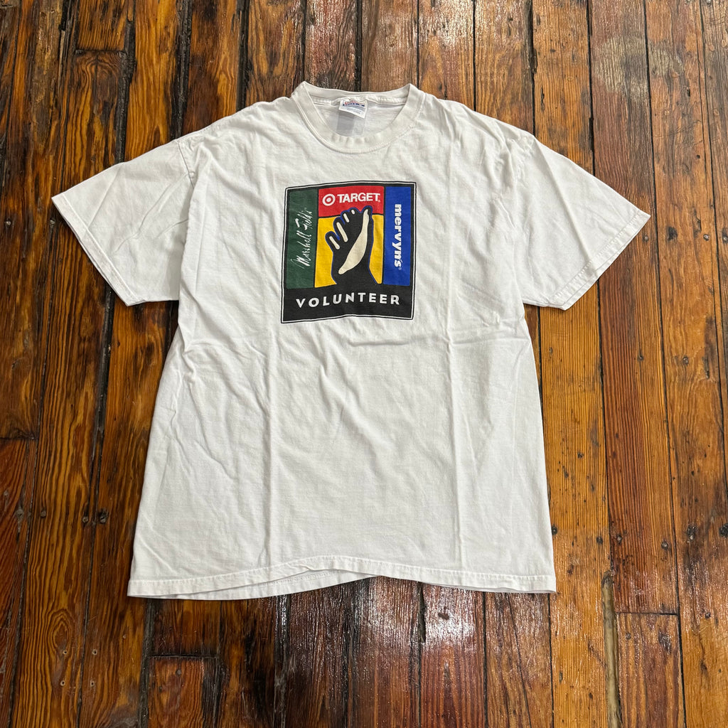Vintage Target Volunteer T-shirt Sz L