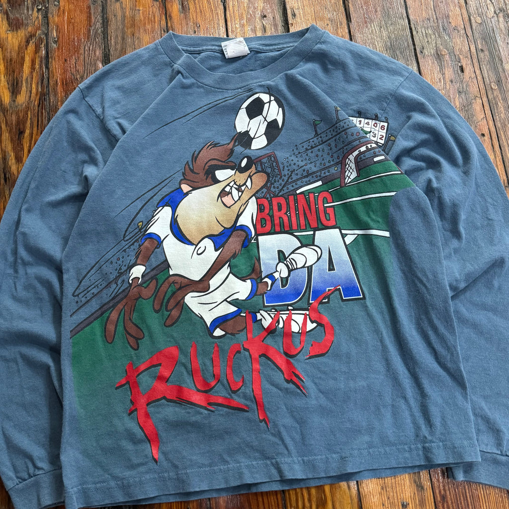 Vintage Taz Bring the Ruckus T-shirt Sz XS