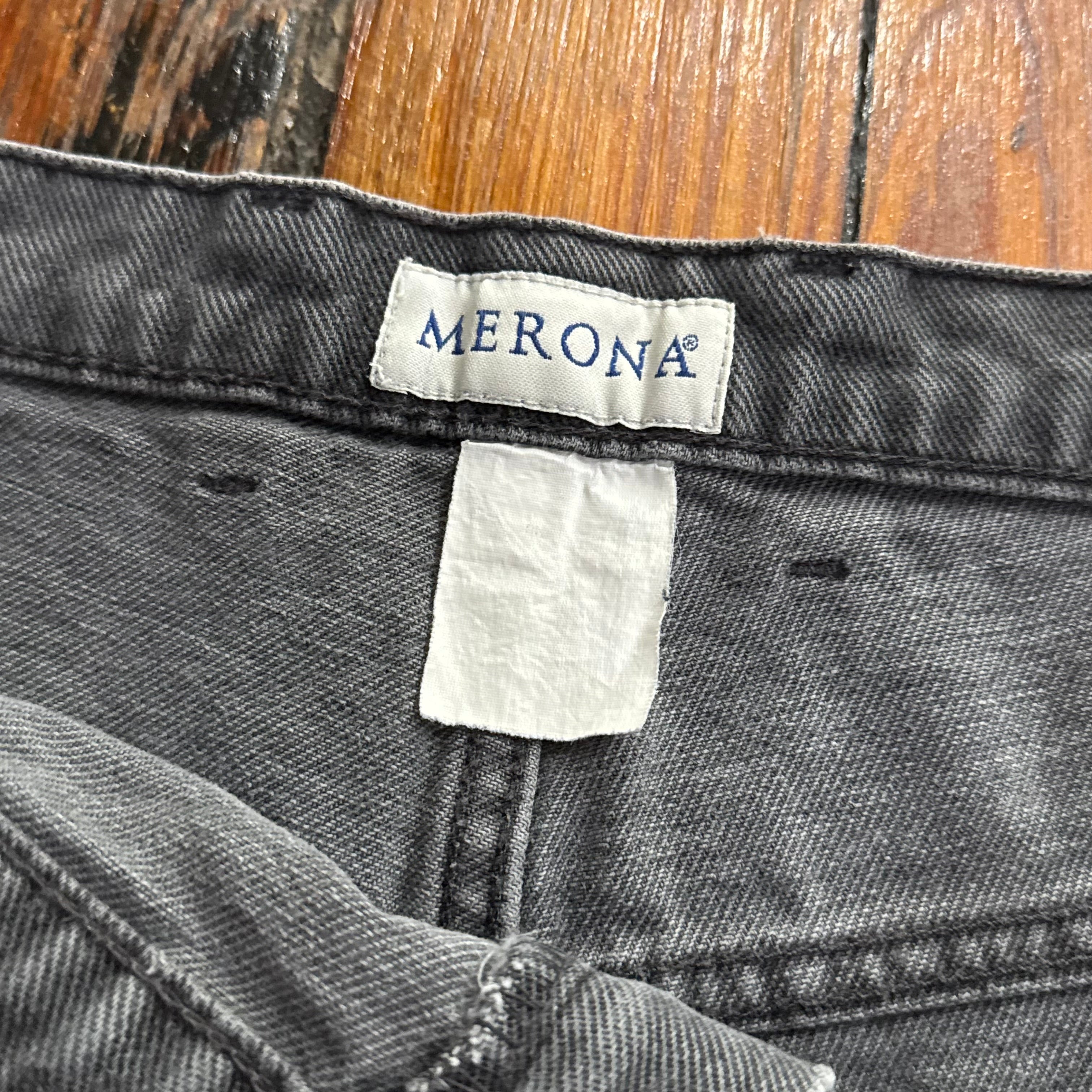 Vintage Merona Denim Jean Shorts Sz 42