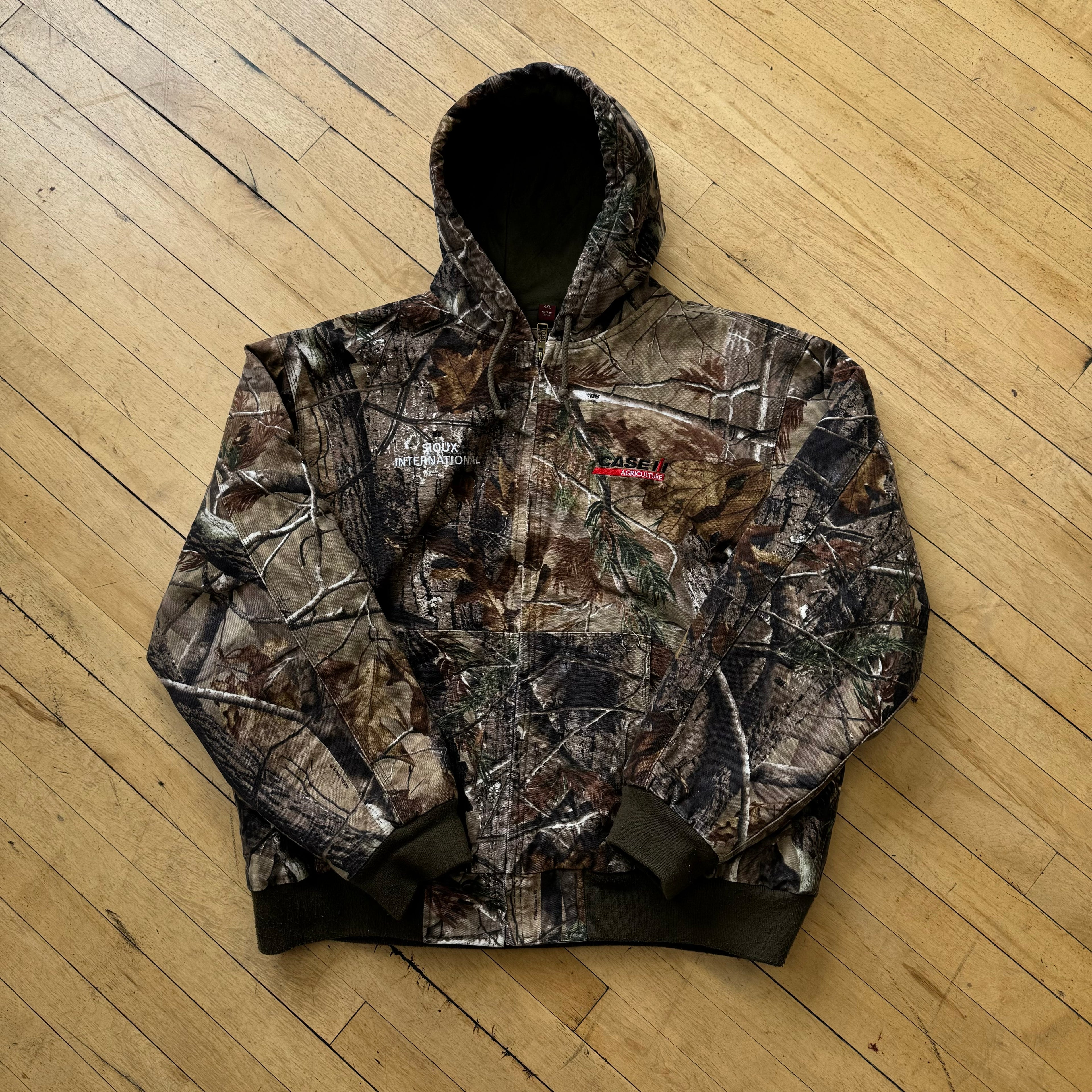 Y2K Dri-Duck Camo WorkWear Jacket Sz XXL