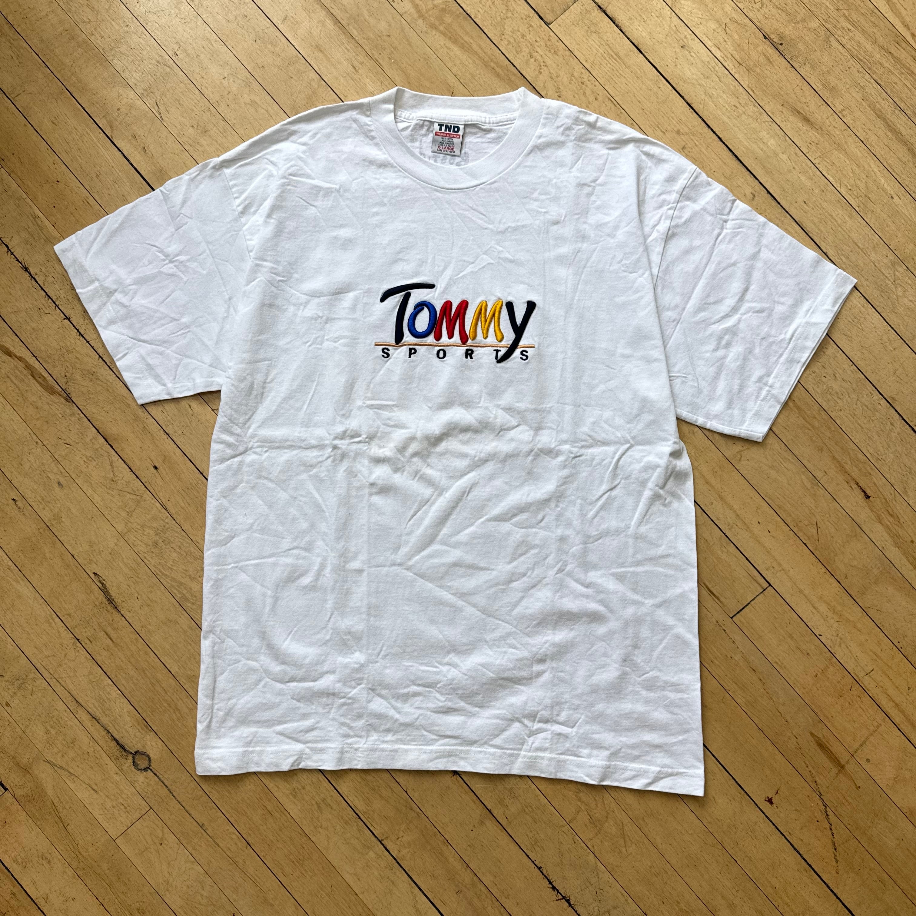 Vintage Bootleg Tommy Sports T-shirt Sz XL