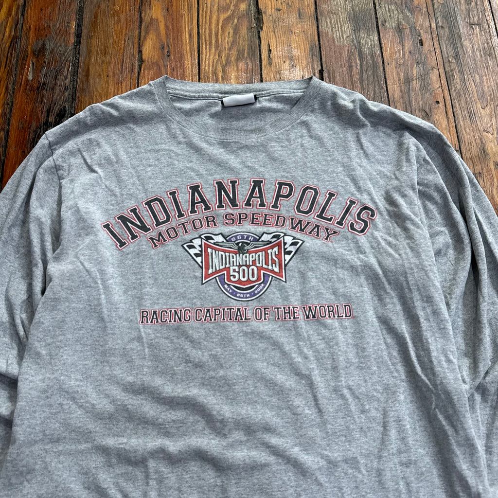 Vintage Indianapolis 500 Long Sleeve T-shirt Sz M