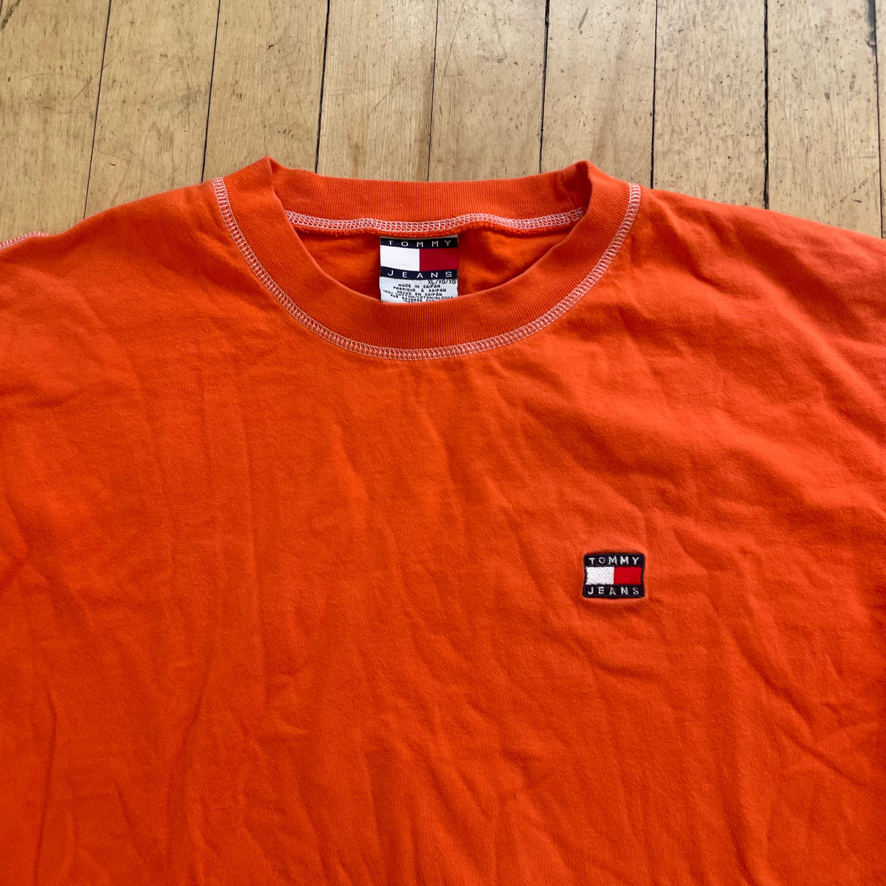 90s Tommy Hilfiger Jeans Small Logo T-shirt Sz L