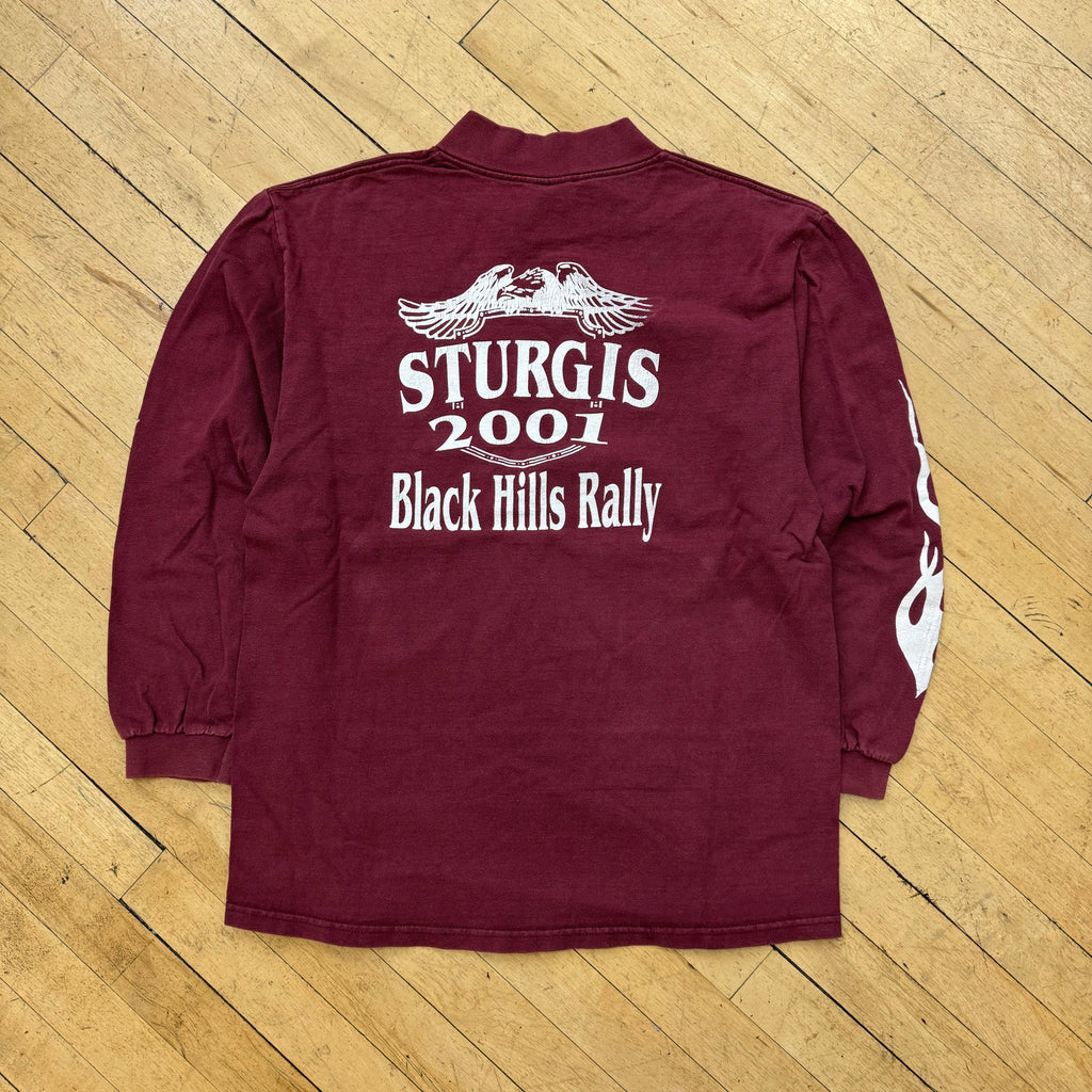 Sturgis Bike Week Black Hills Long Sleeve T-shirt Sz M