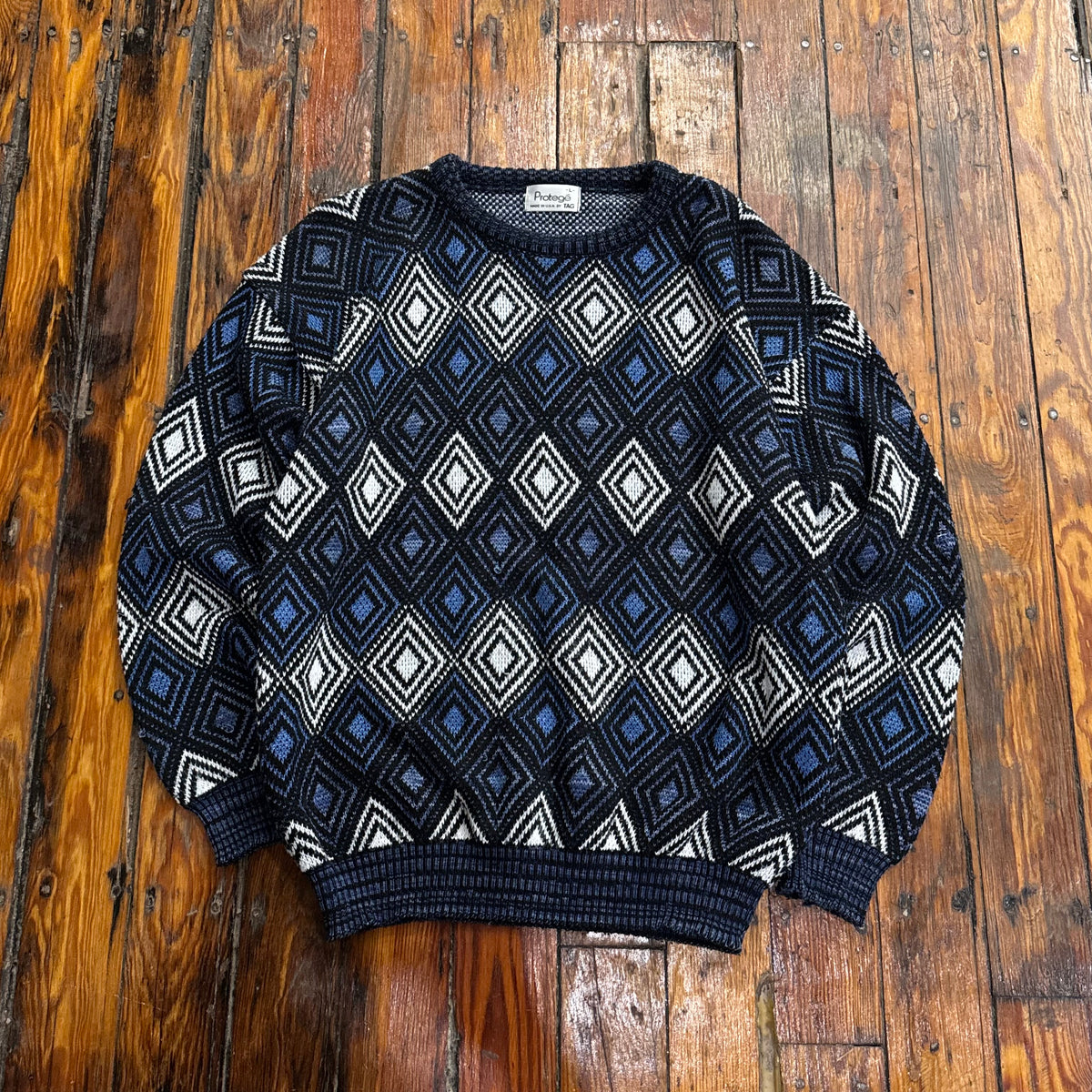 Vintage Protege Knit Sweater Sz L