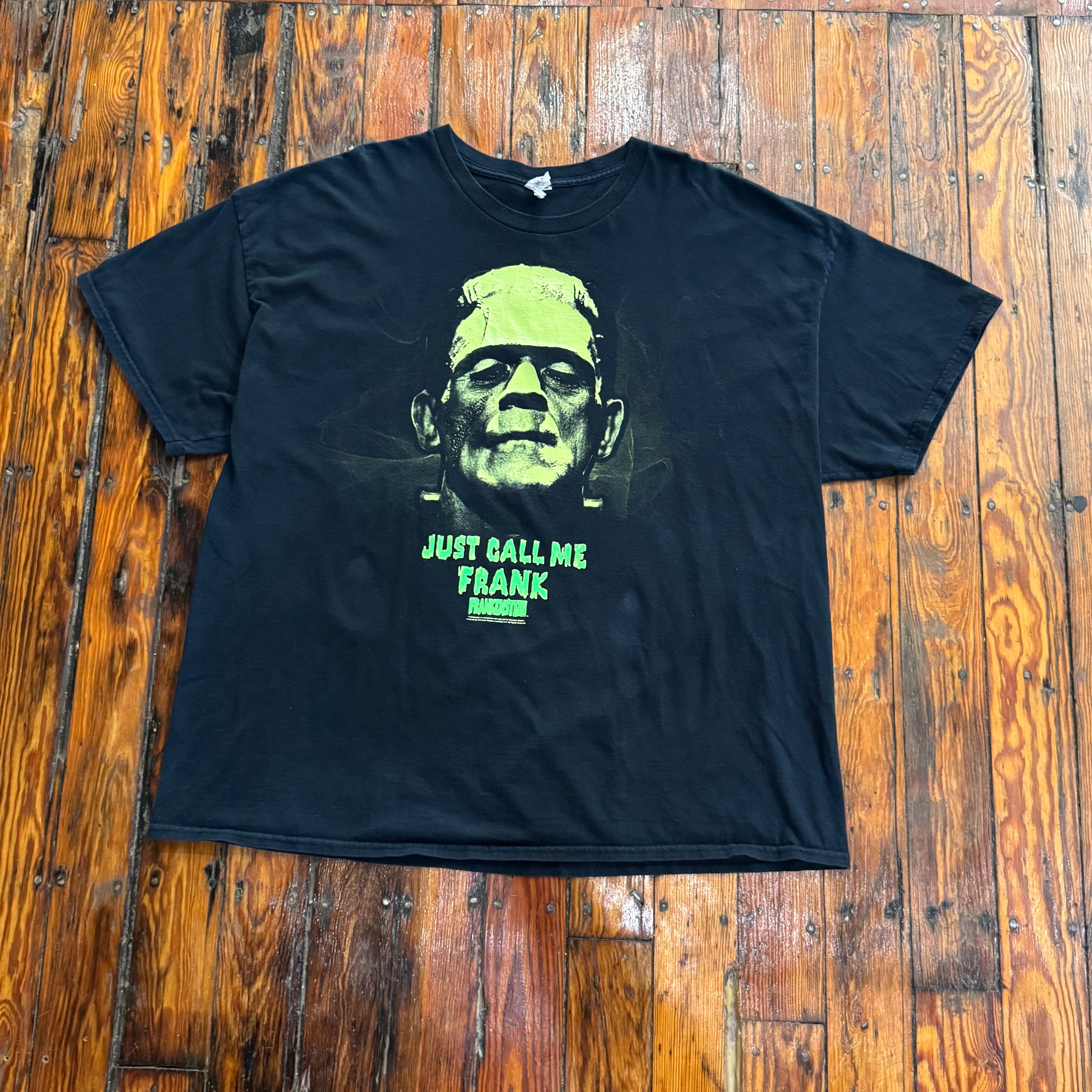 Vintage Just call me Frank T-shirt Sz XxL