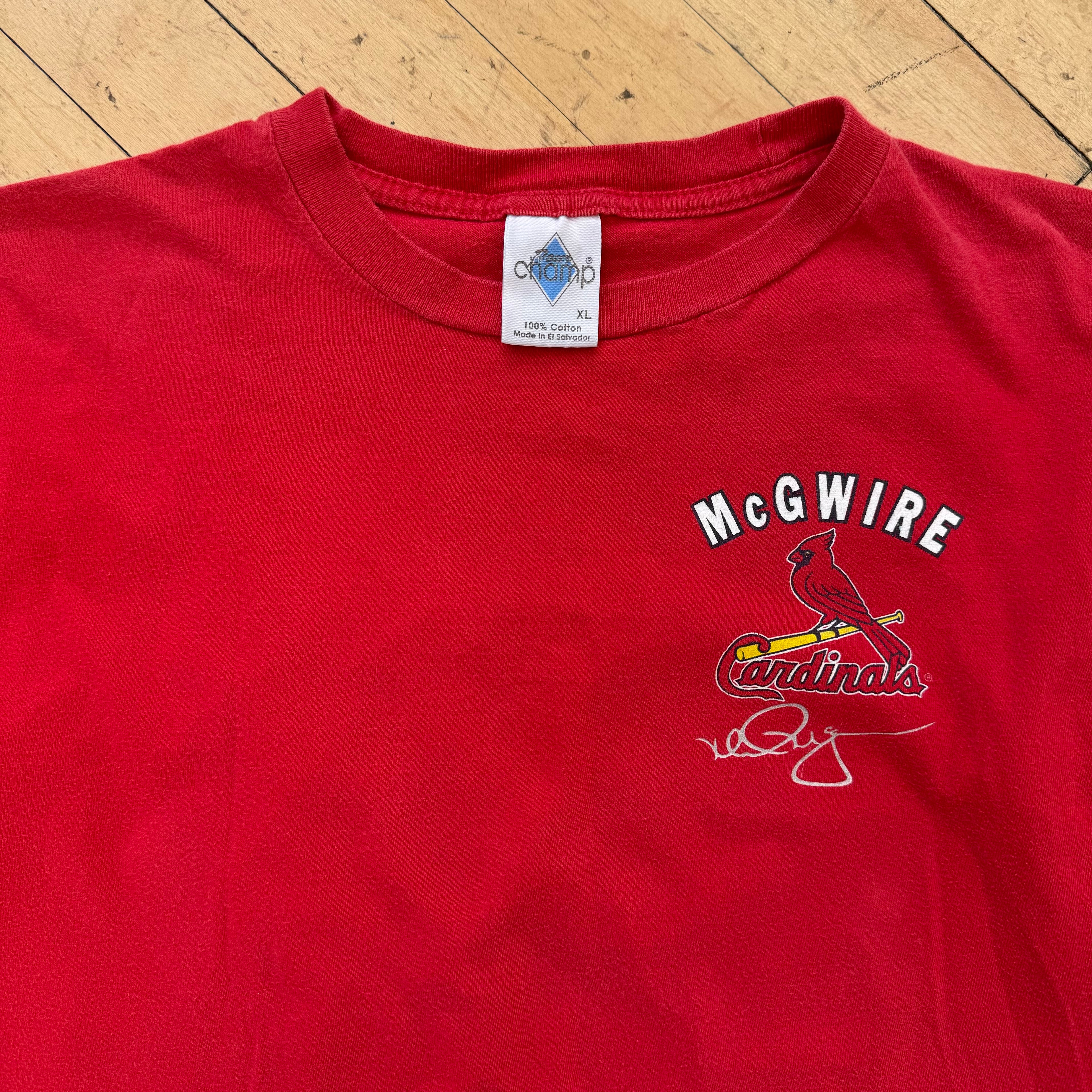 Vintage St. Louis McGwire T-shirt Sz YTH XL