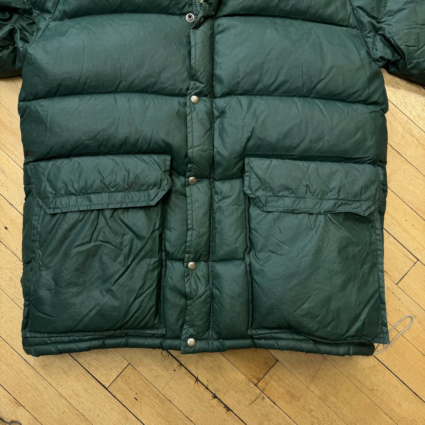 Vintage Hudson Bay Goose Down Puffer Coat Sz L