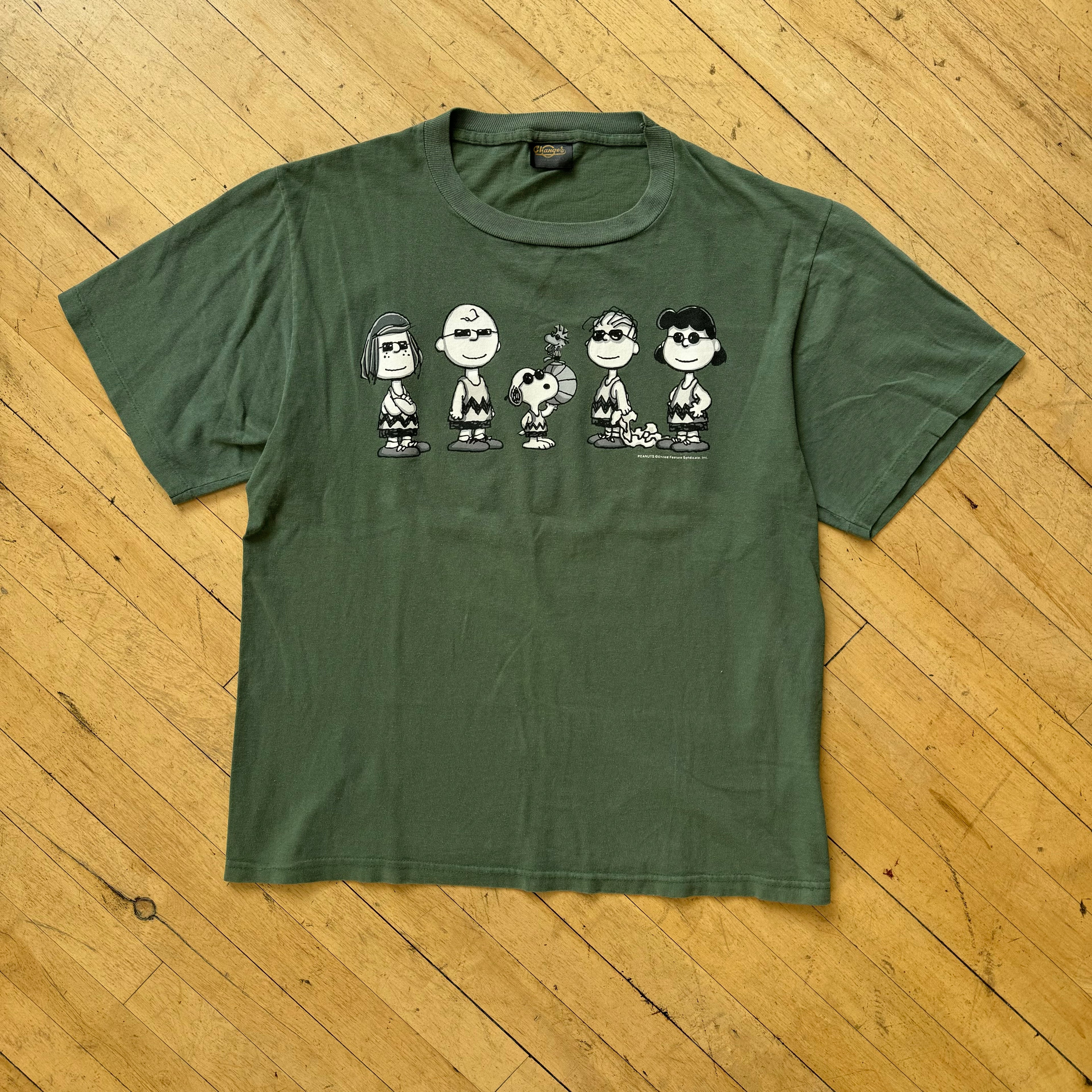 Vintage Peanuts Charter T-shirt Sz L