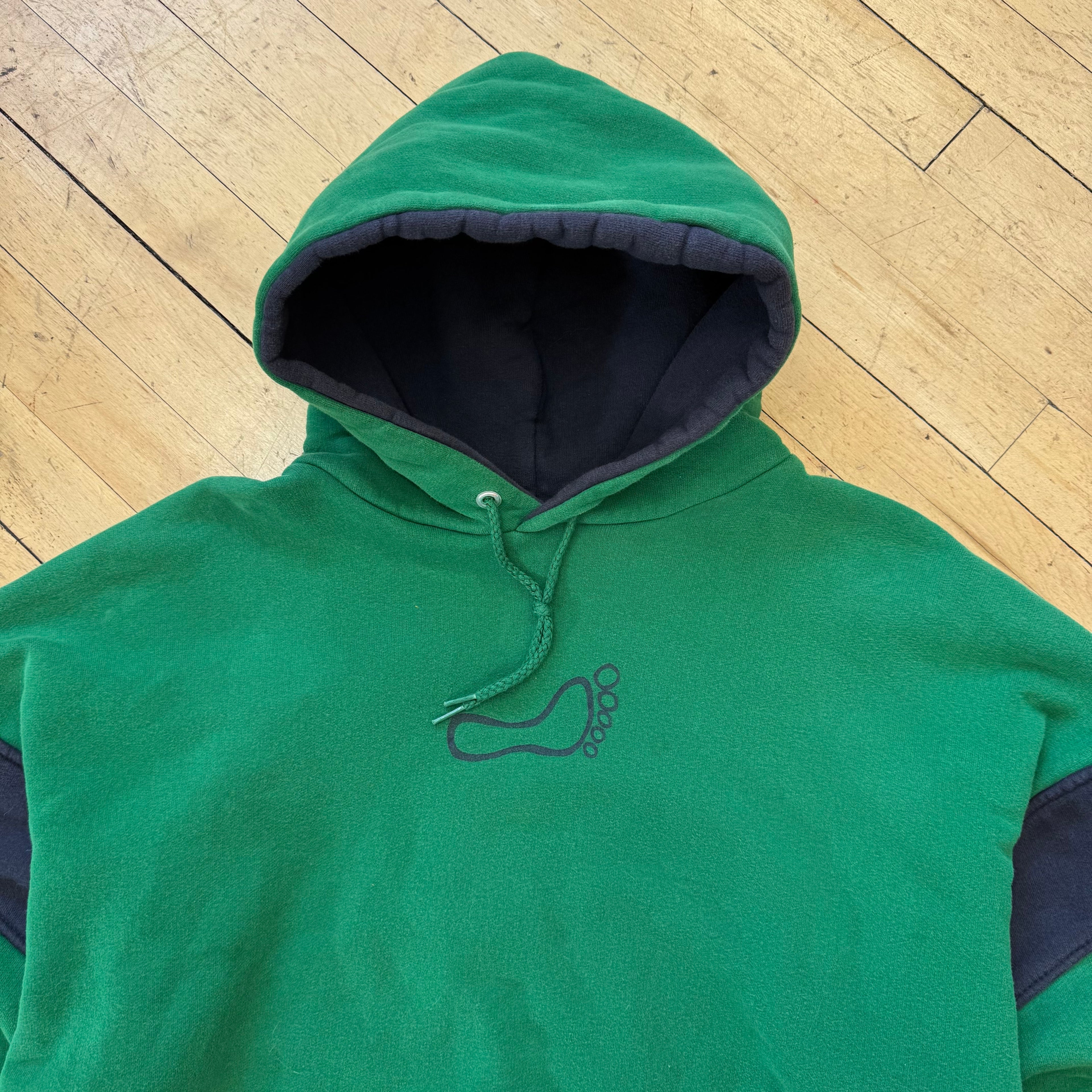 Vintage BareFoot Bar Okaboji Hoodie Sz XL