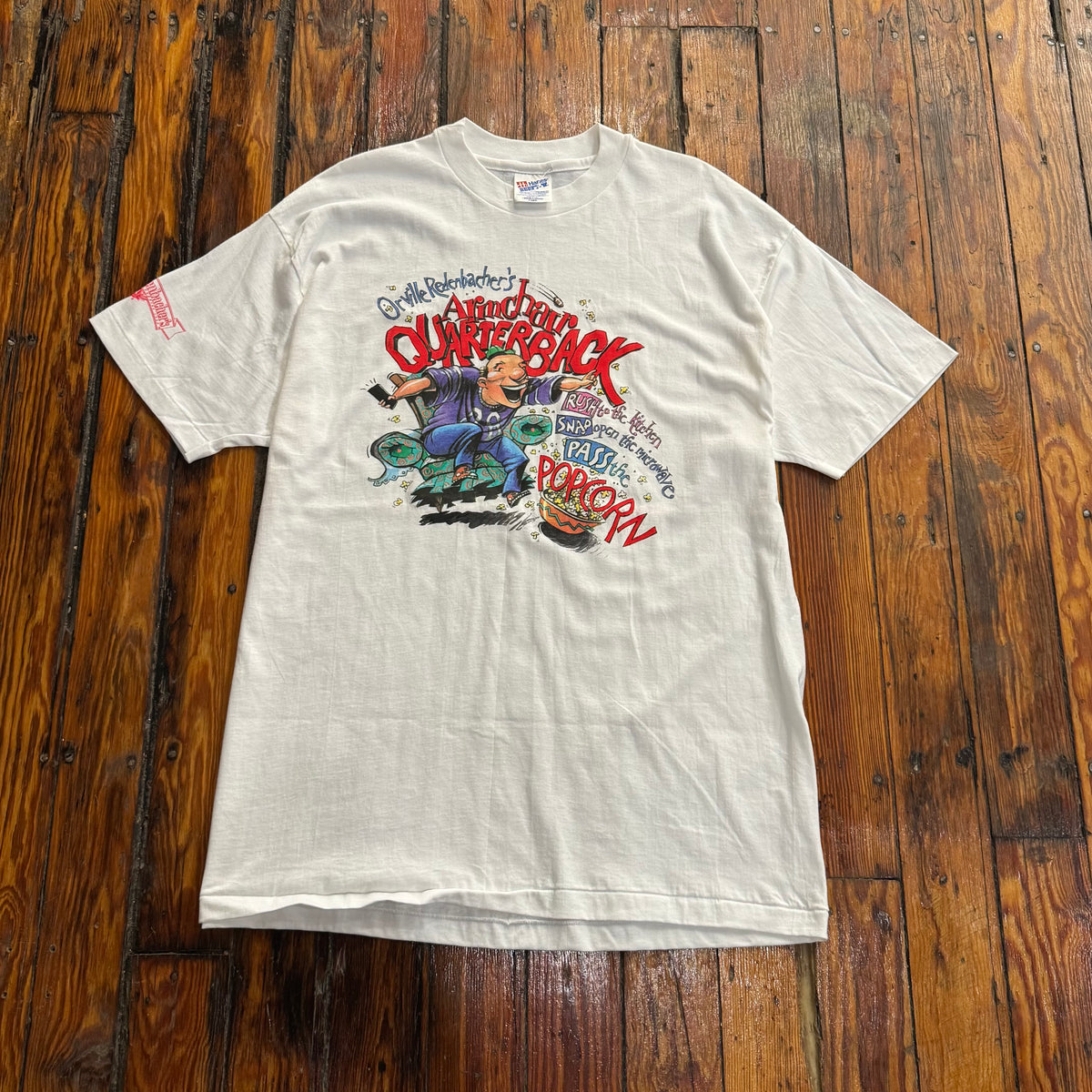 Vintage Orville Redenbachers Popcorn T-shirt Sz XL