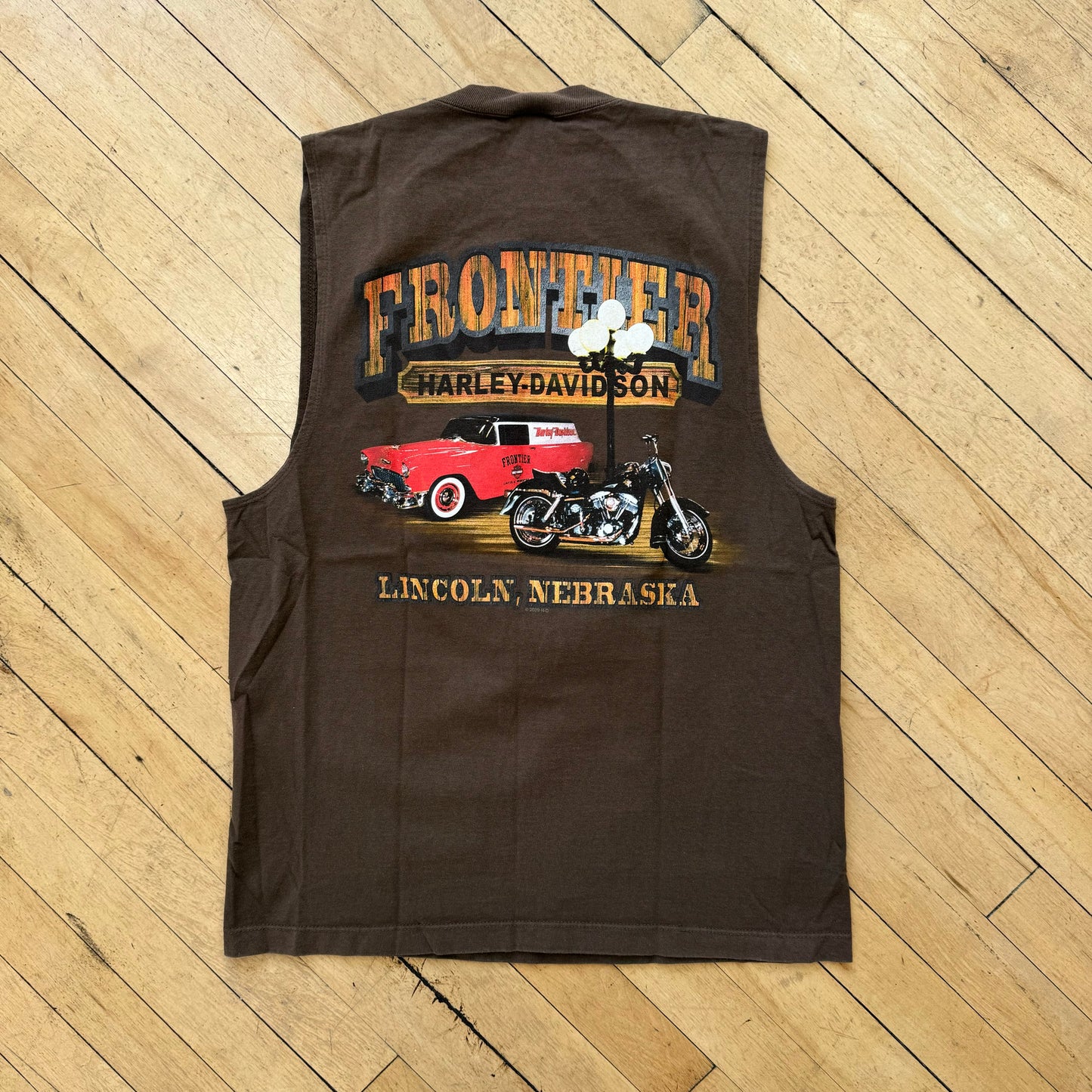 Harley Davidson Frontier Tank Top T-shirt Sz M