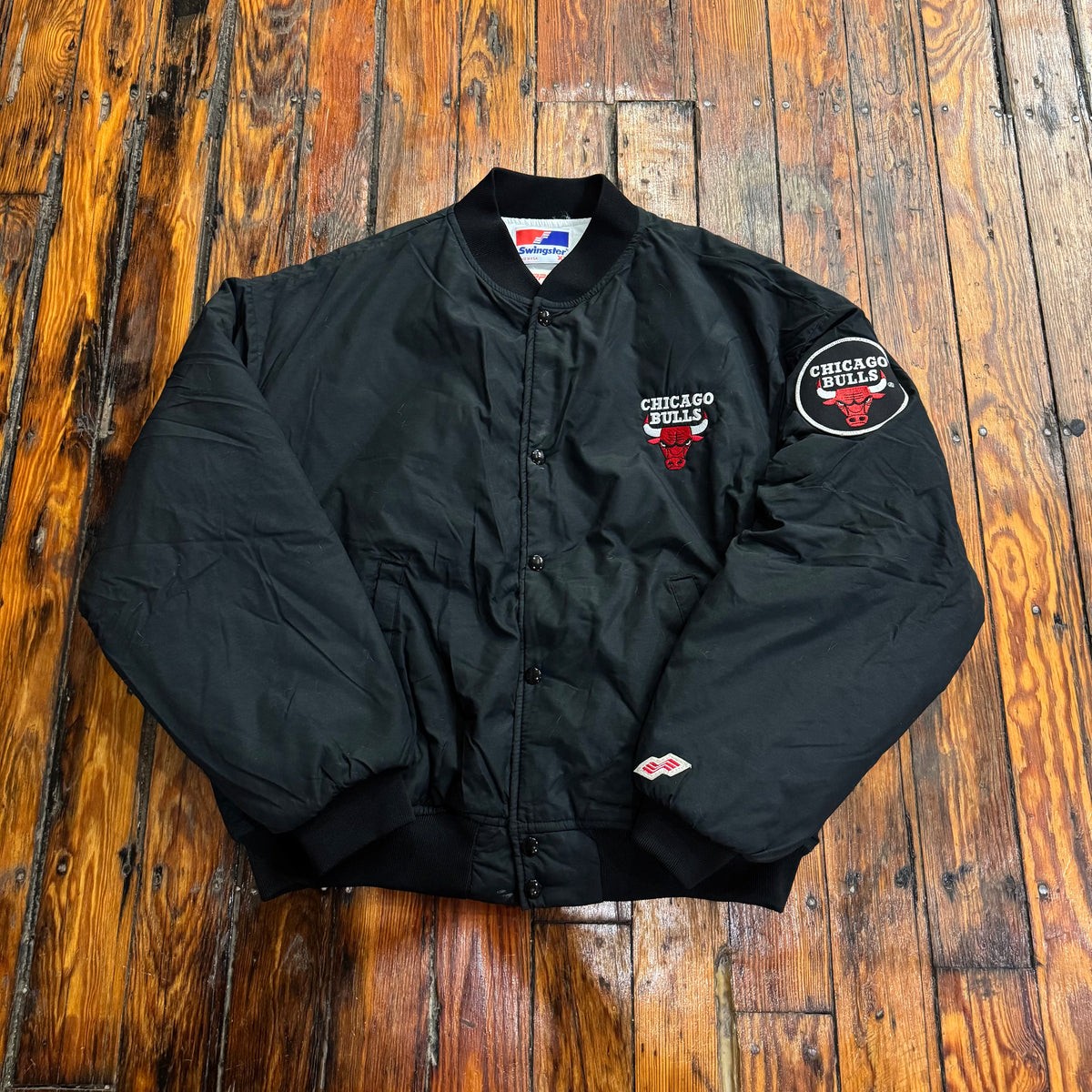 Vintage Swingster Chicago Bulls Jacket Sz XL
