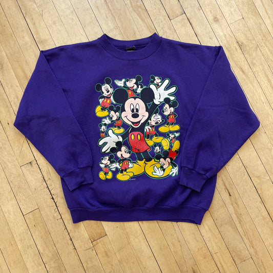 Vintage Disney Mickey Mouse Crewneck Sz L