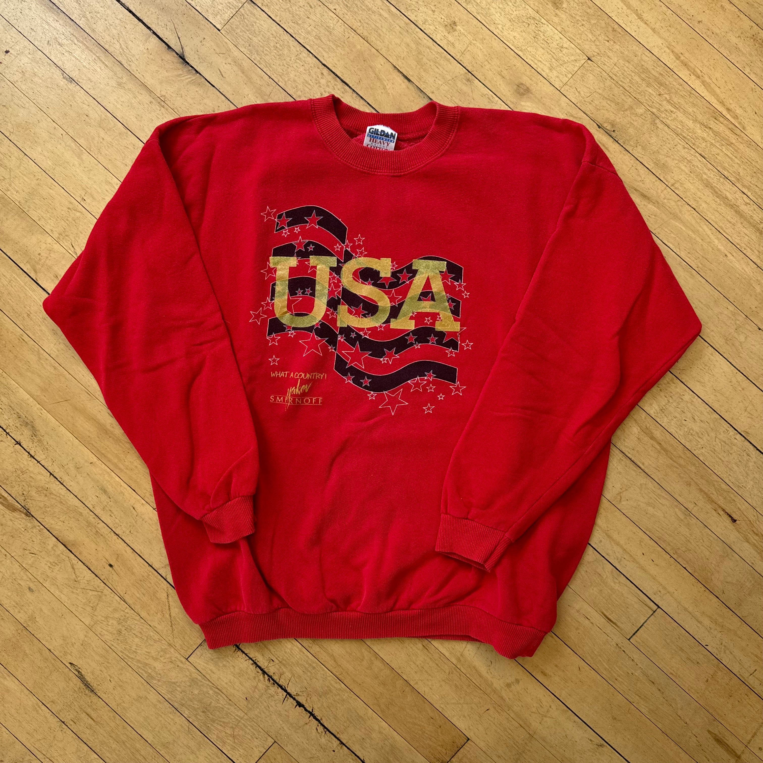 Vintage USA Smirnoff Crewneck Sz L