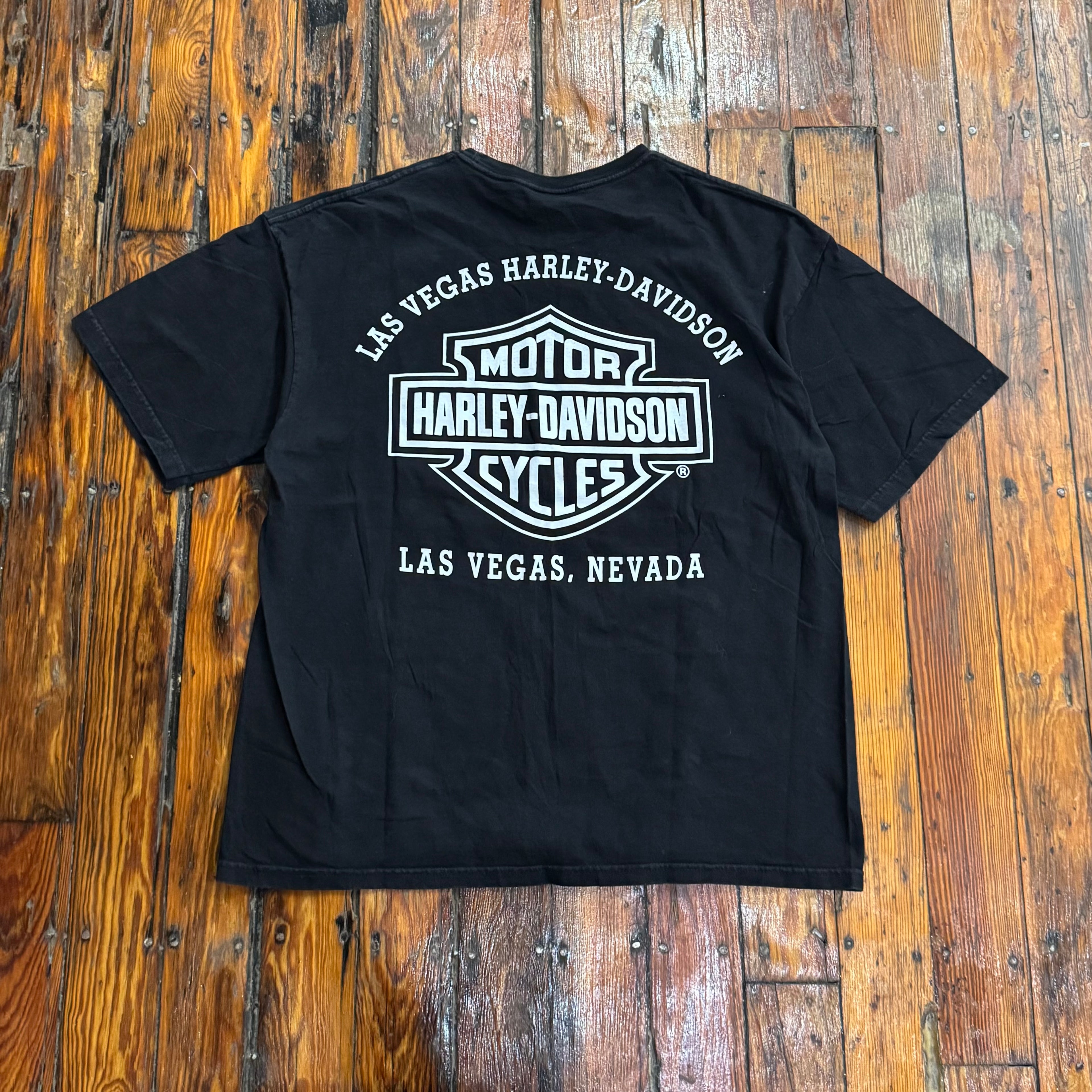 Y2K Harley Davidson Las Vegas T-shirt Sz XL