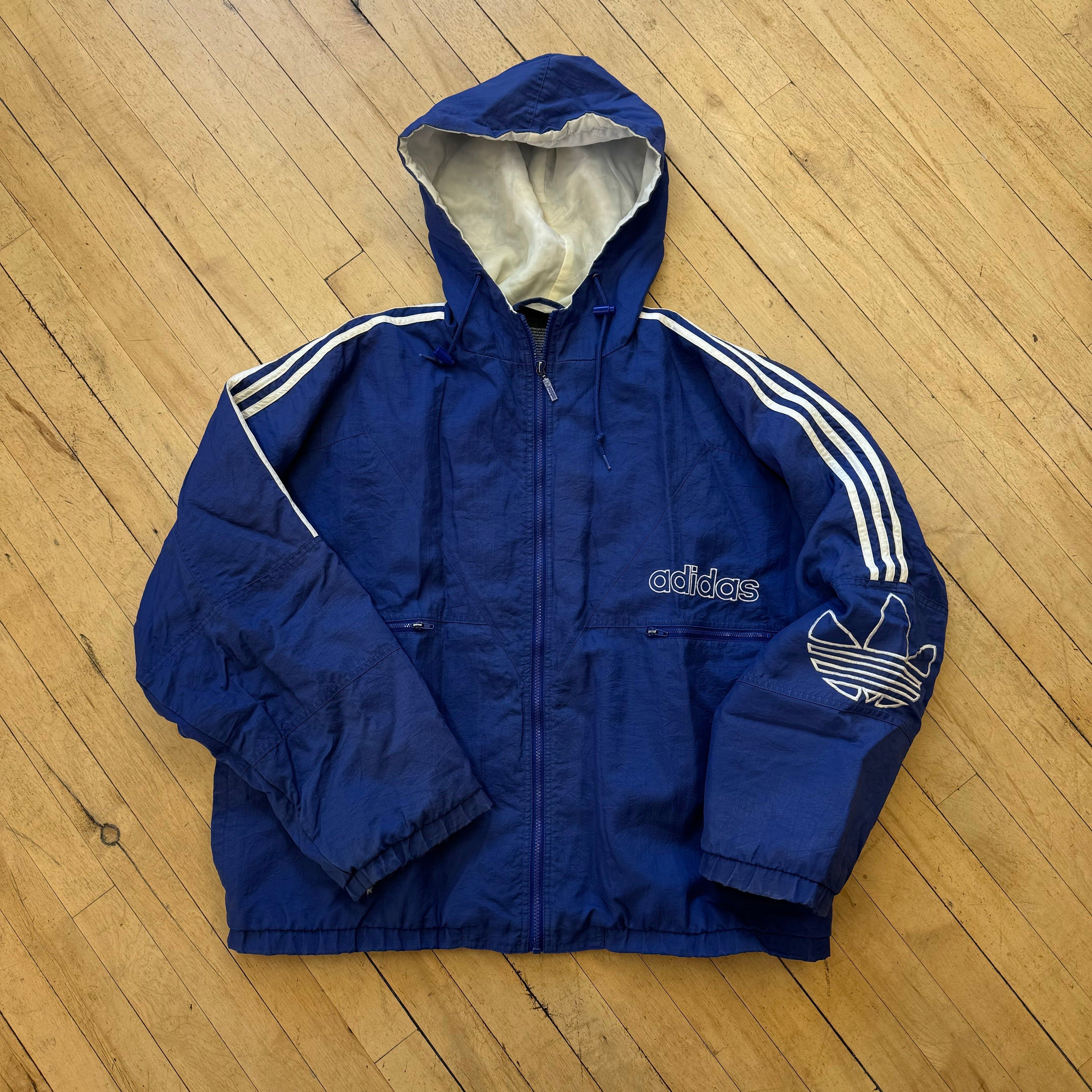 Vintage Adidas Puffer Jacket Sz XL