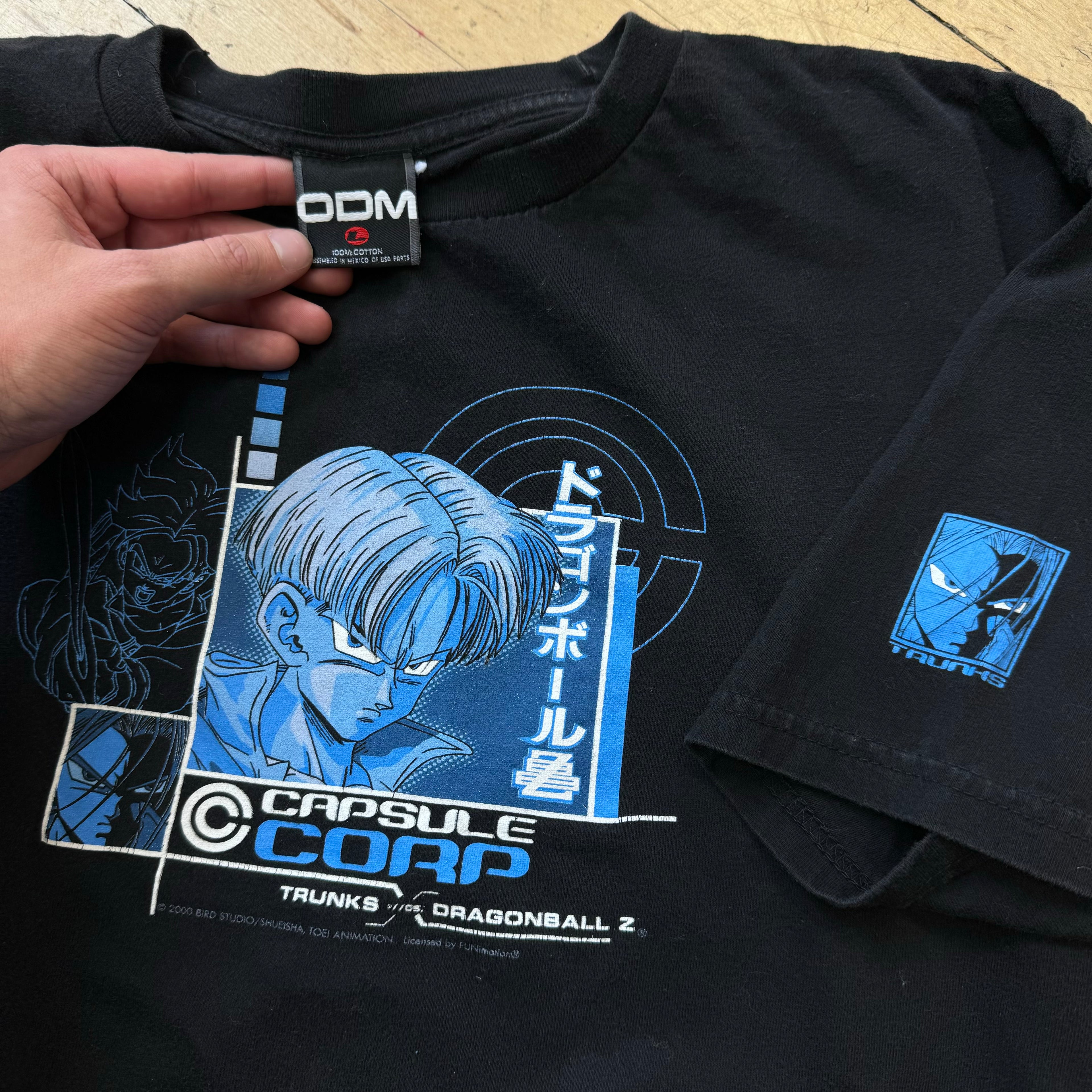 Vintage Dragon Ballz Trunks T-shirt Sz L