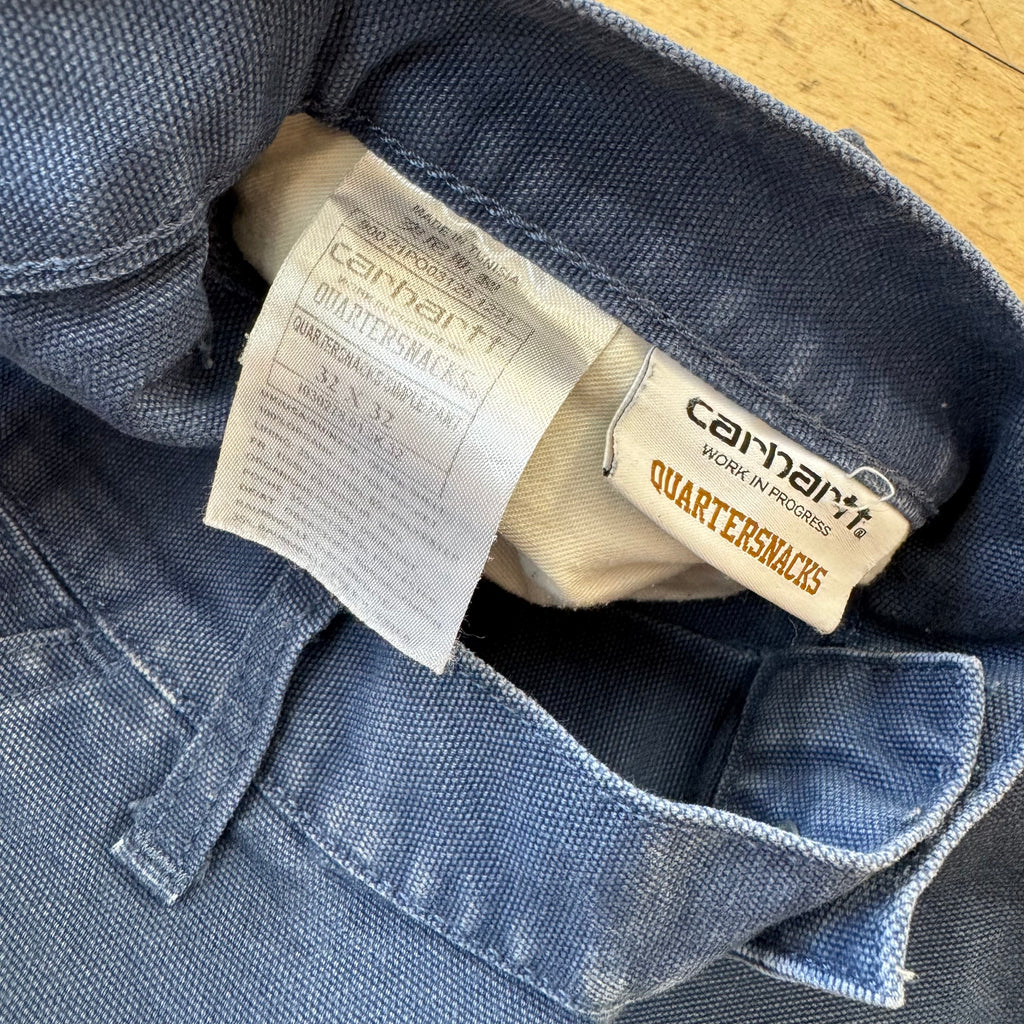 Carhartt WIP X Quarter Snacks Denim Pants Sz 32x32