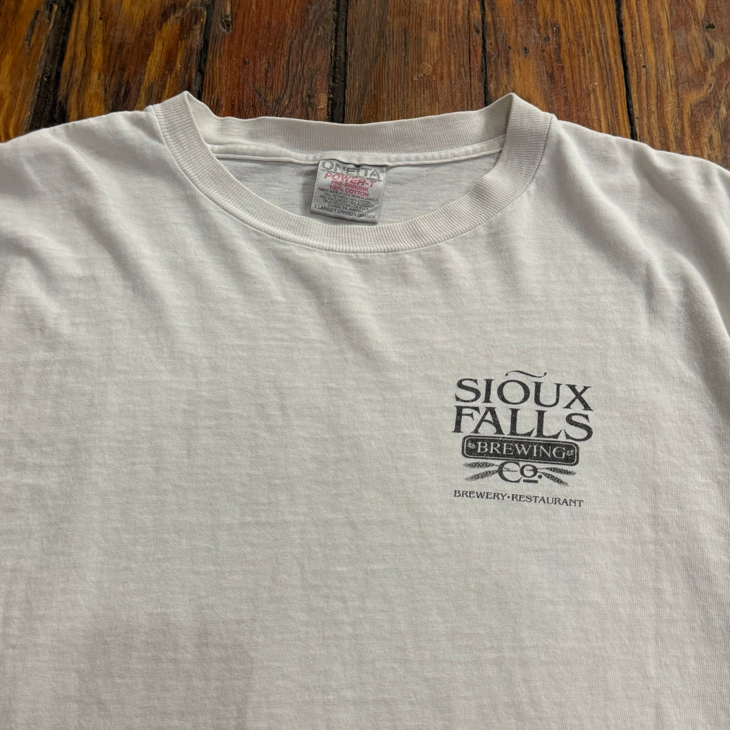 Vintage Sioux Falls Brewing Company T-shirt Sz L