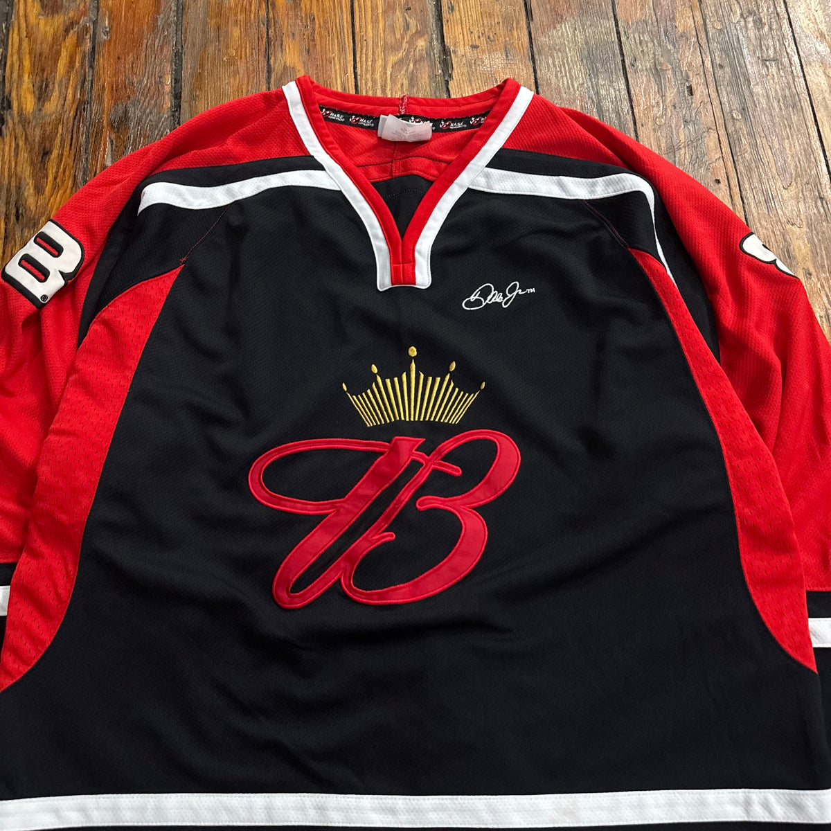 Vintage Dale Earnhardt Hockey Jersey Sz L