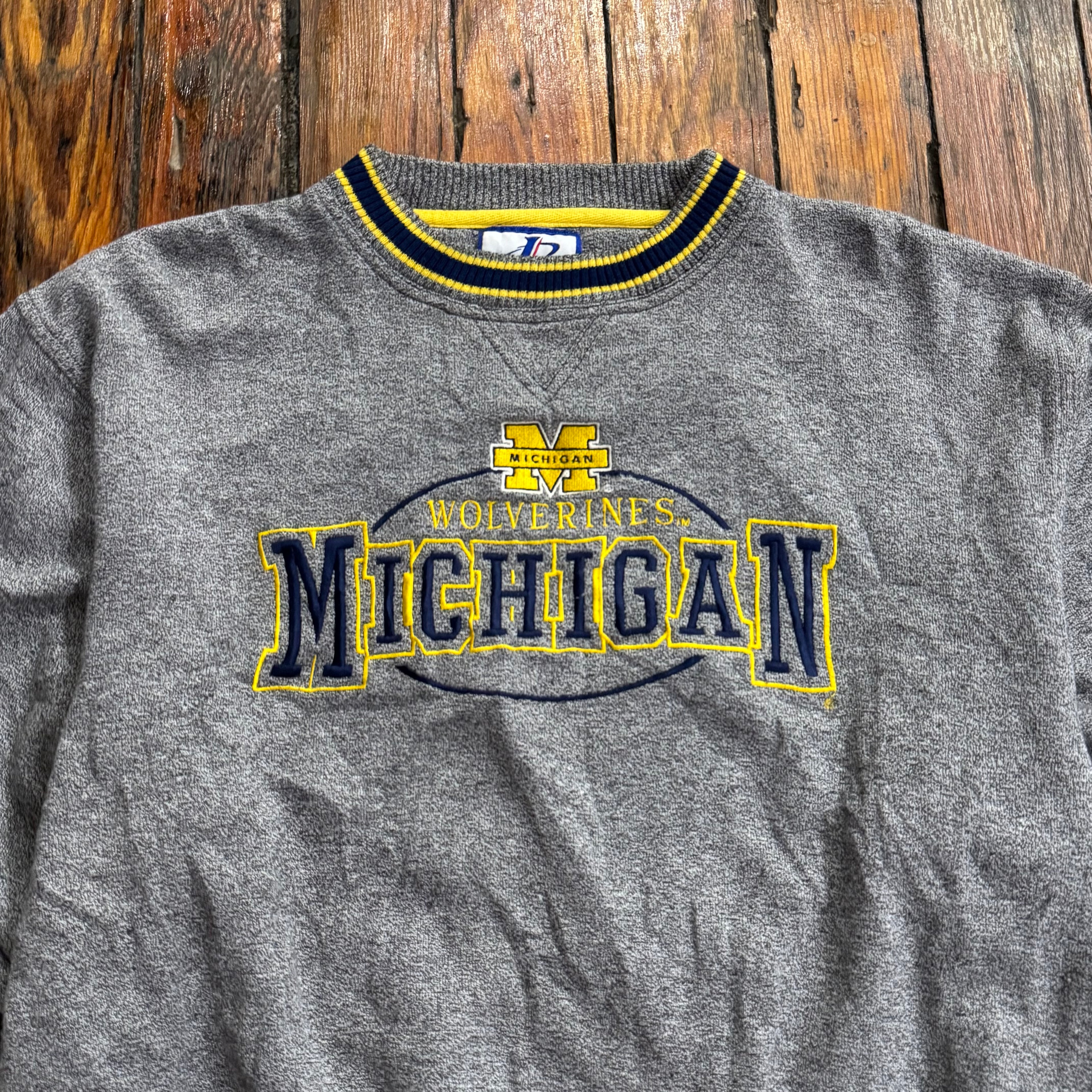 Vintage Michigan University Crewneck Sz L