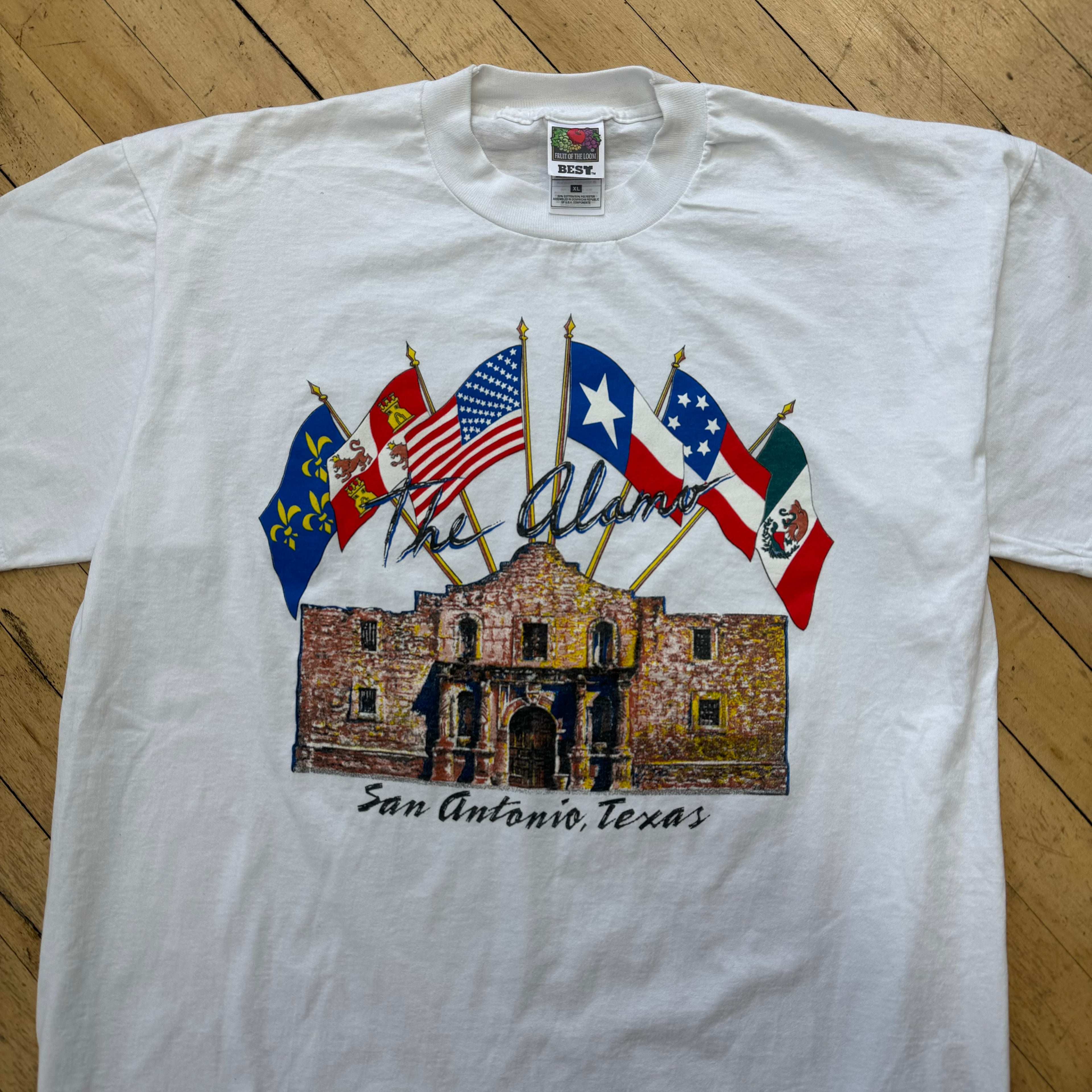 Vintage The Alamo Sam Antonio Texas T-shirt Sz L