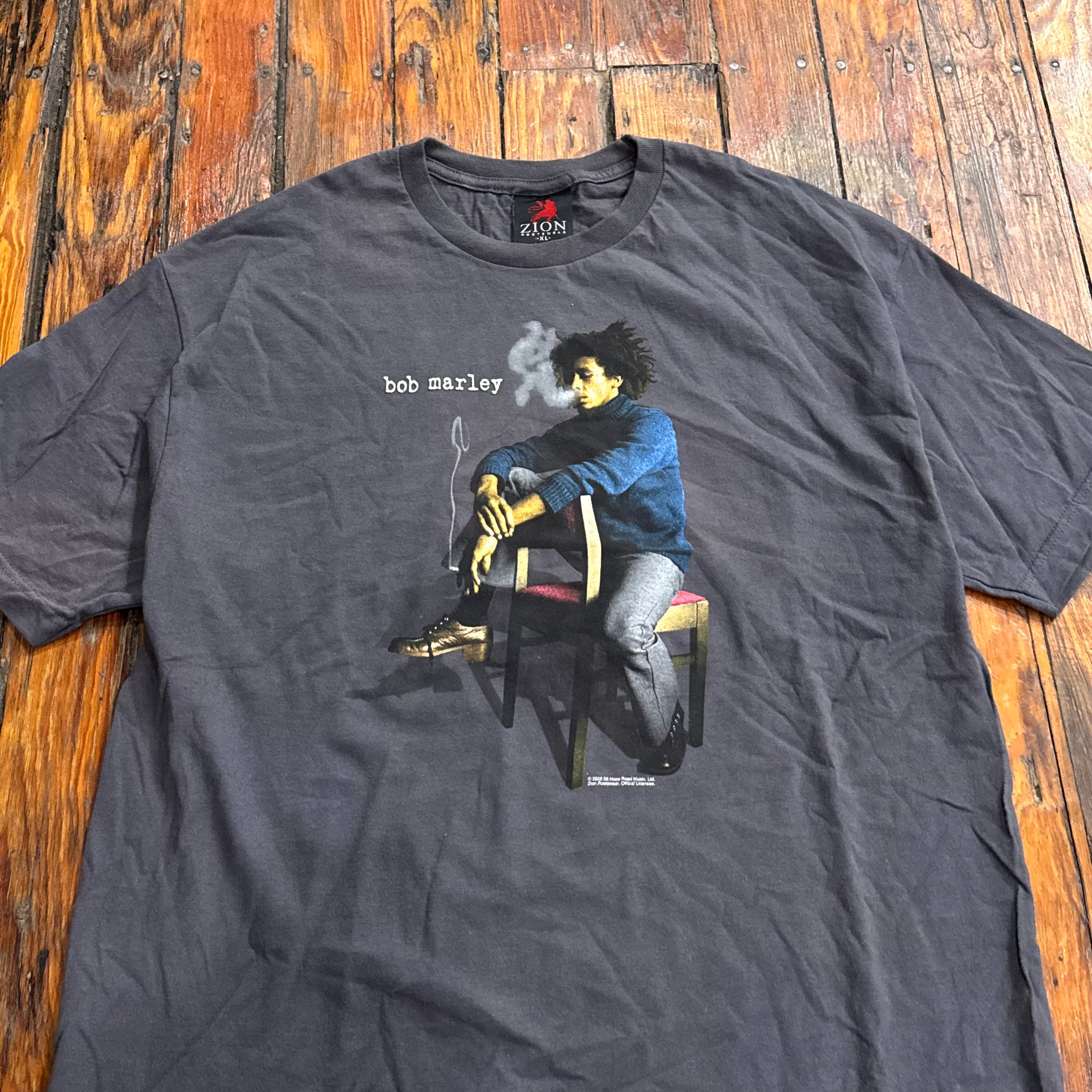 Vintage Bob Marley Portrait T-shirt Sz XL