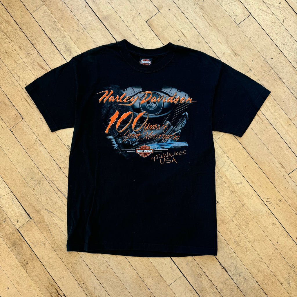 Harley Davidson 100 years Suburban Motors T-shirt Sz M