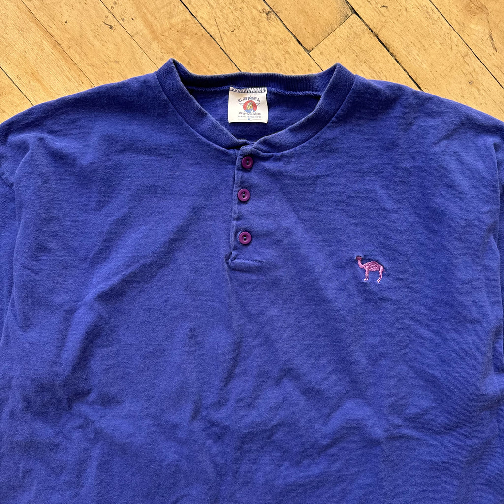 Vintage Camel Baseball T-shirt Sz L