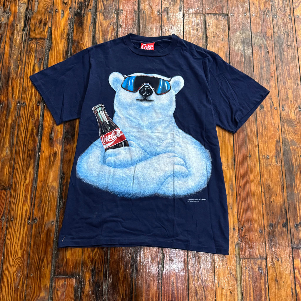 Vintage Coca-Cola Polar Bear T-shirt Sz XL