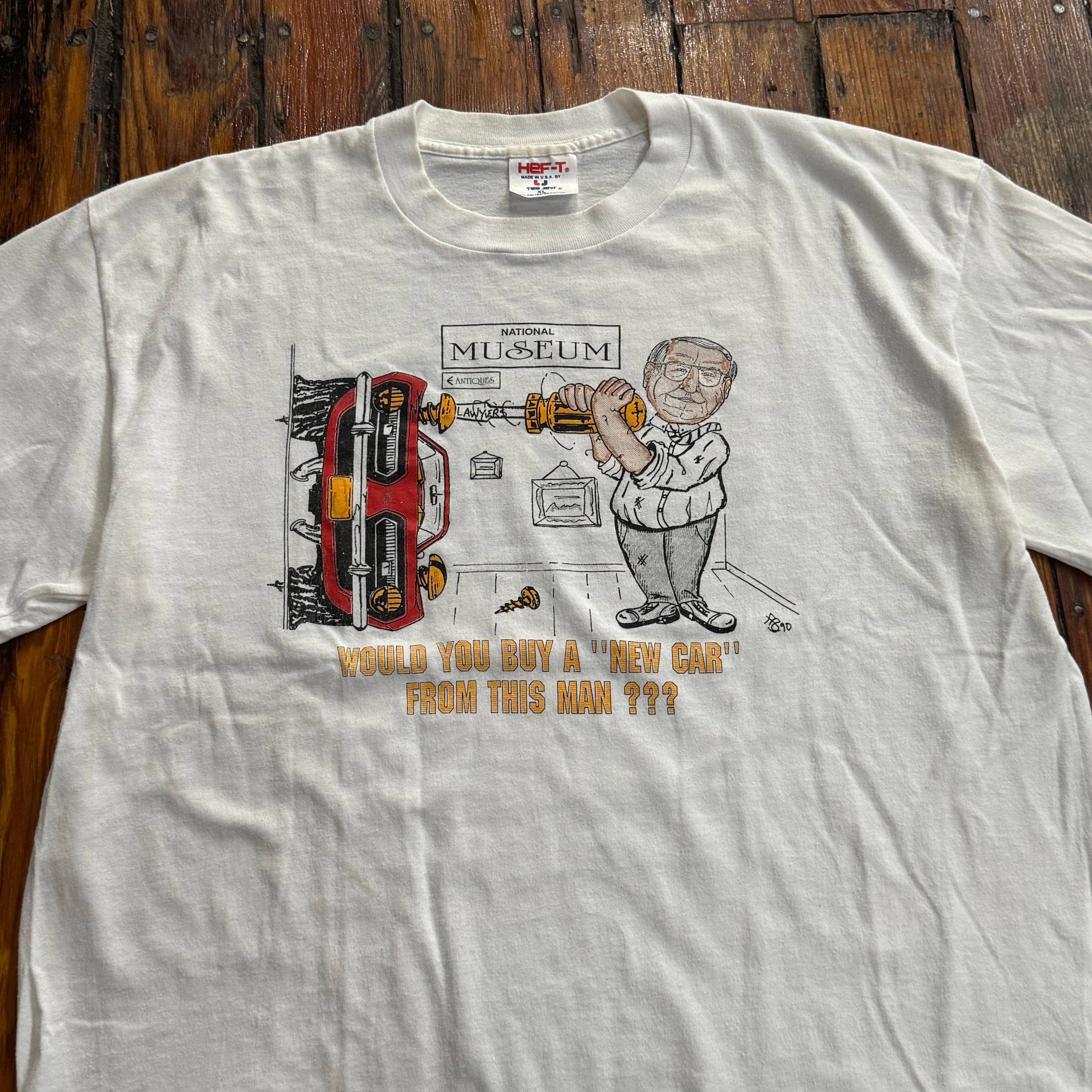 Vintage National Museum T-shirt Sz L