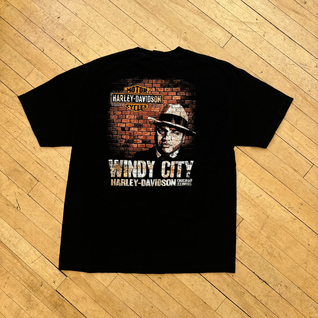 Harley Davidson Windy City Chicago T-shirt Sz XL