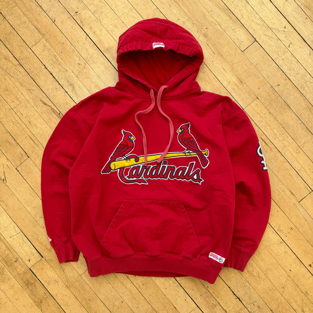 Vintage St. Louis Cardinals Embroidered Hoodie Sz L