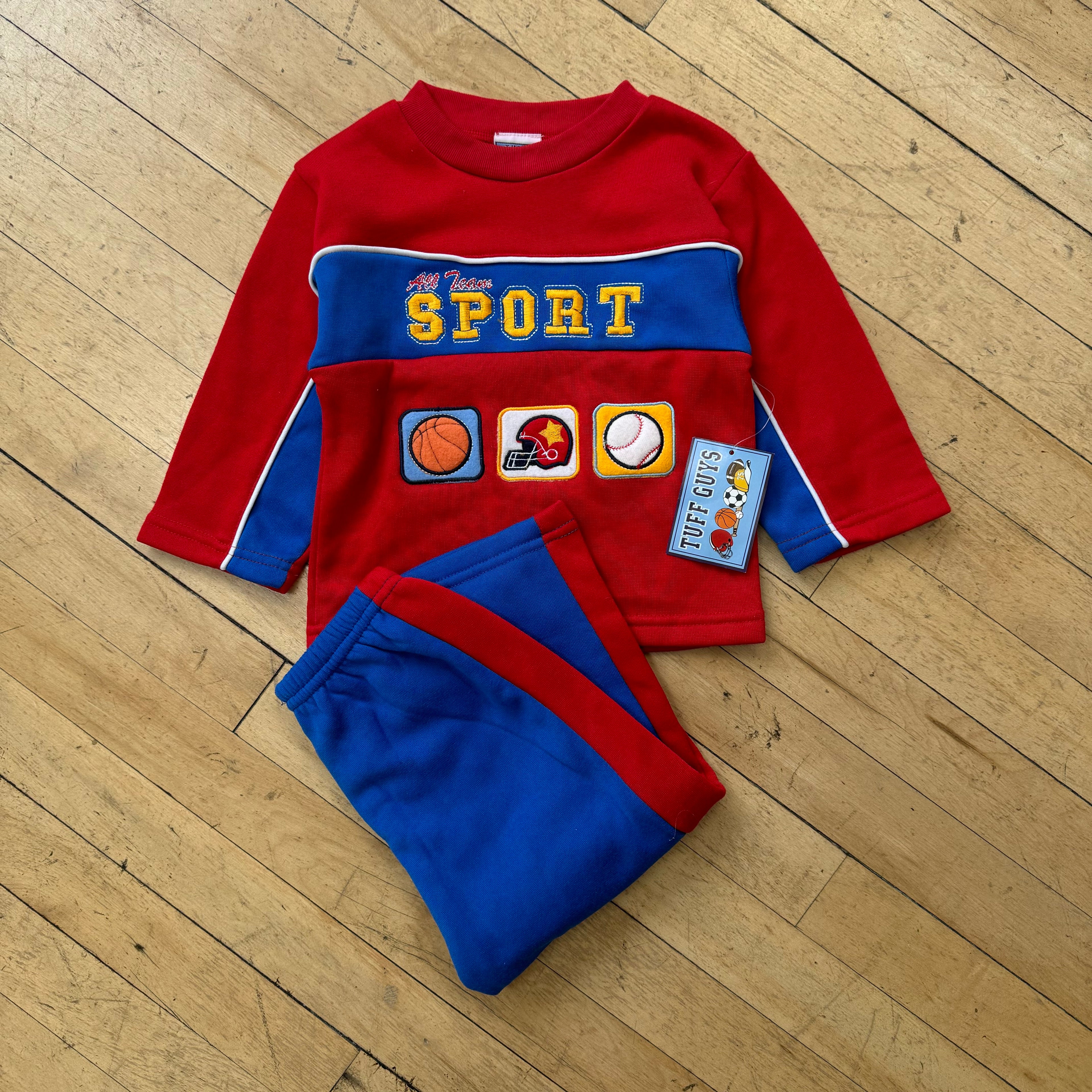 Vintage Sport Two Piece Set Sz 18 MTHS