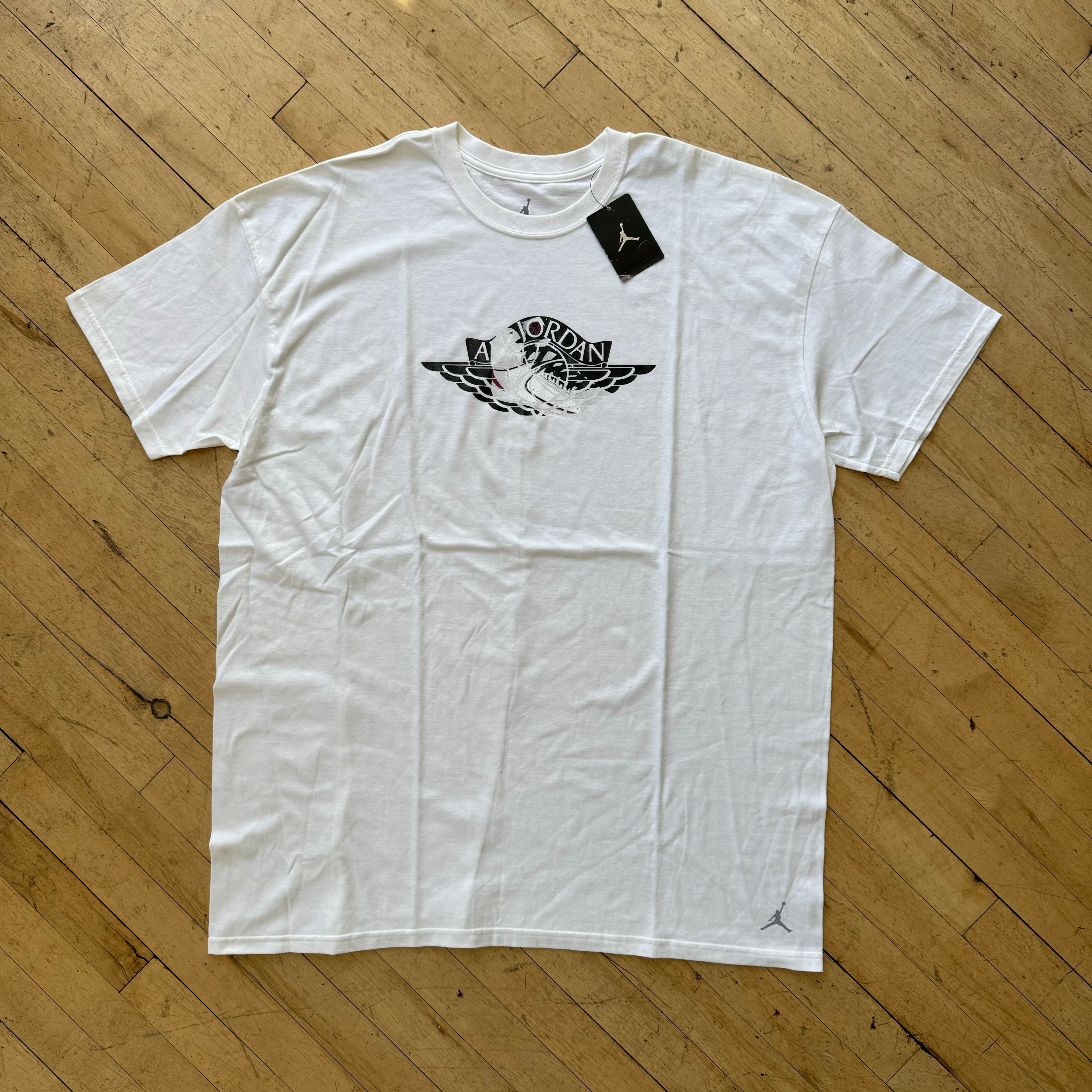 2009 Jordan 2 Wings logo T-shirt Sz XXXL