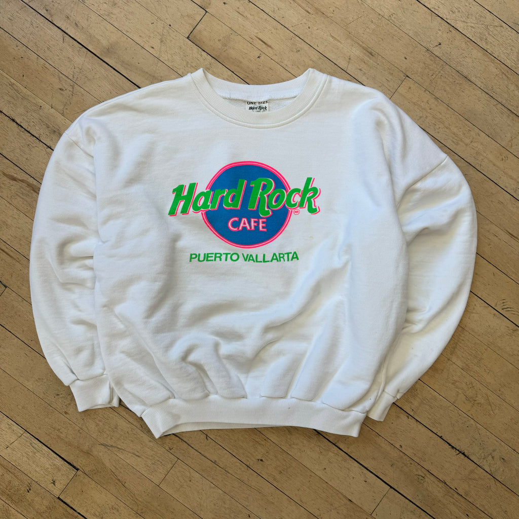 Vintage Hard Rock Cafe Save the Planet Crewneck Sz L