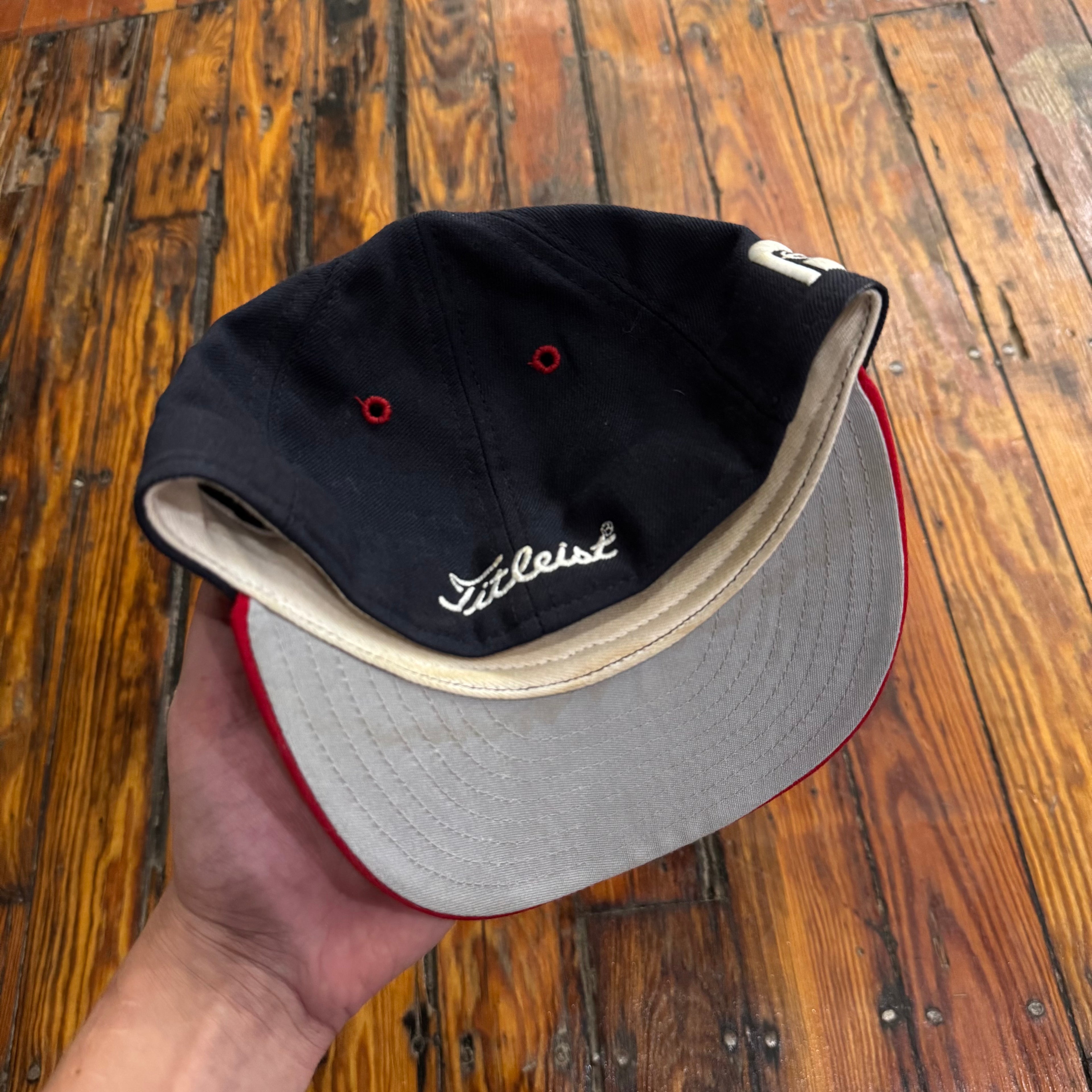 Vintage New Era Titleist Fitted Hat Sz 7