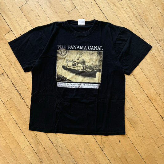 Vintage Panama Canal T-shirt Sz L