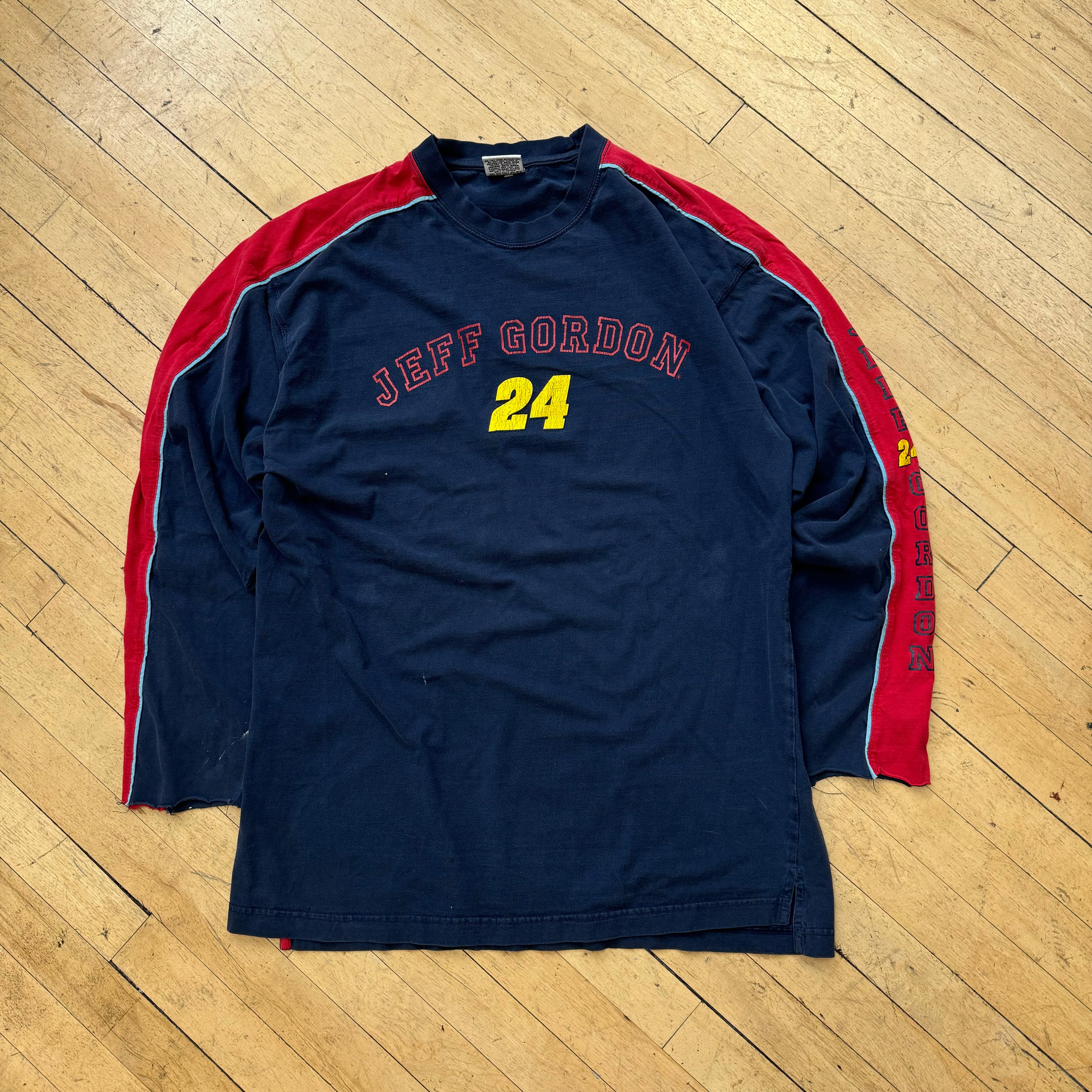 Y2K Jeff Gordon Long Sleeve Nascar T-shirt Sz L
