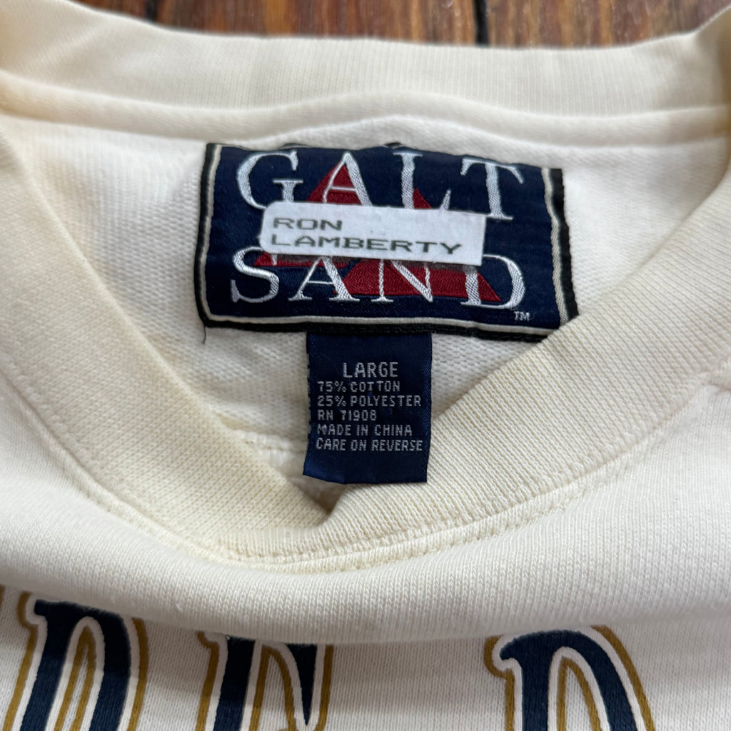 Vintage Notre Dame University CrewNeck Sz L