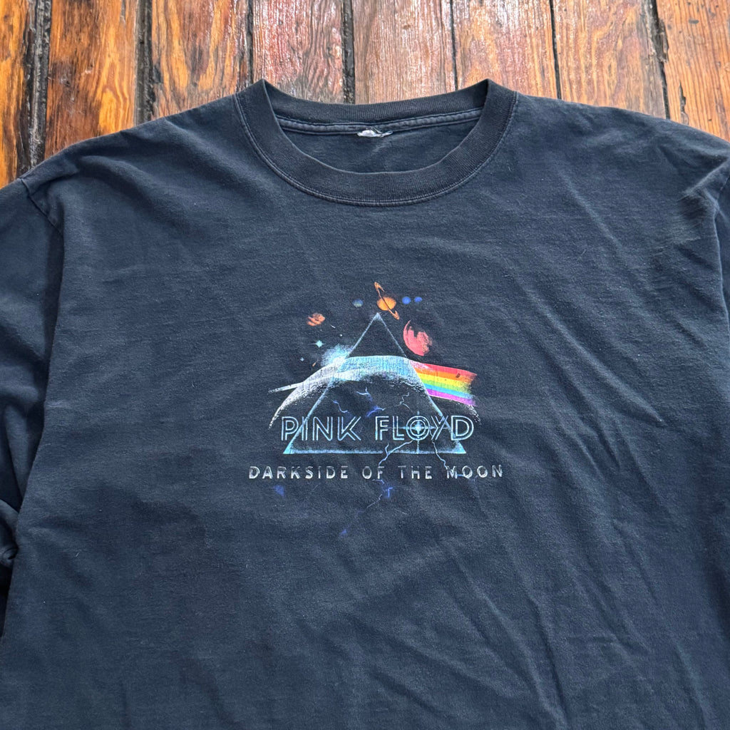 Vintage Pink Floyd Darkside of the Moon Long Sleeve T-shirt Sz XL