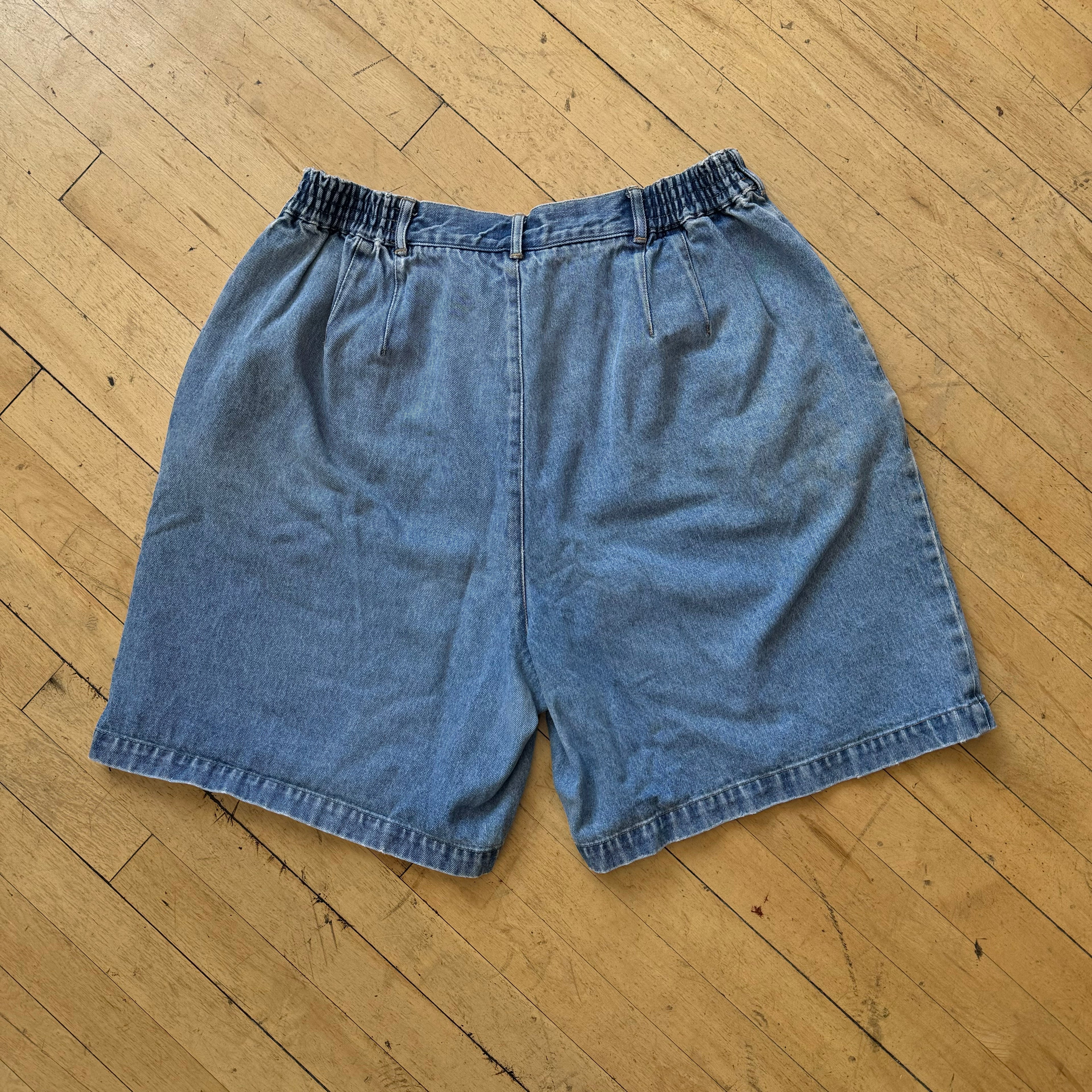 Vintage Elisabeth denim Jean Shorts Sz 18