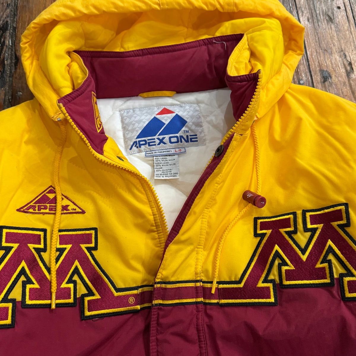 Vintage Minnesota Gophers Apex-One Jacket Sz L (NEW)