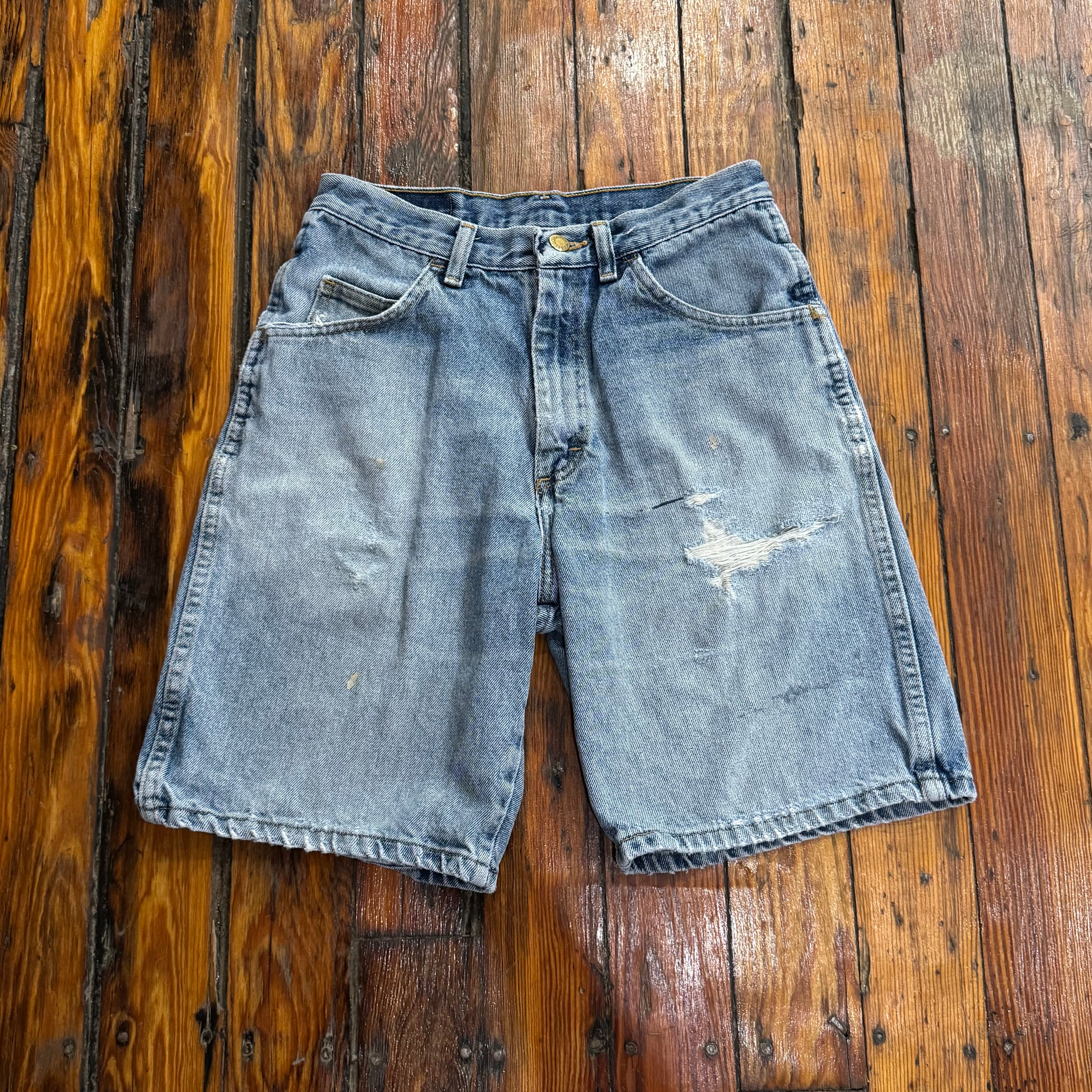 Vintage Wrangler Denim Jean Shorts Sz 30