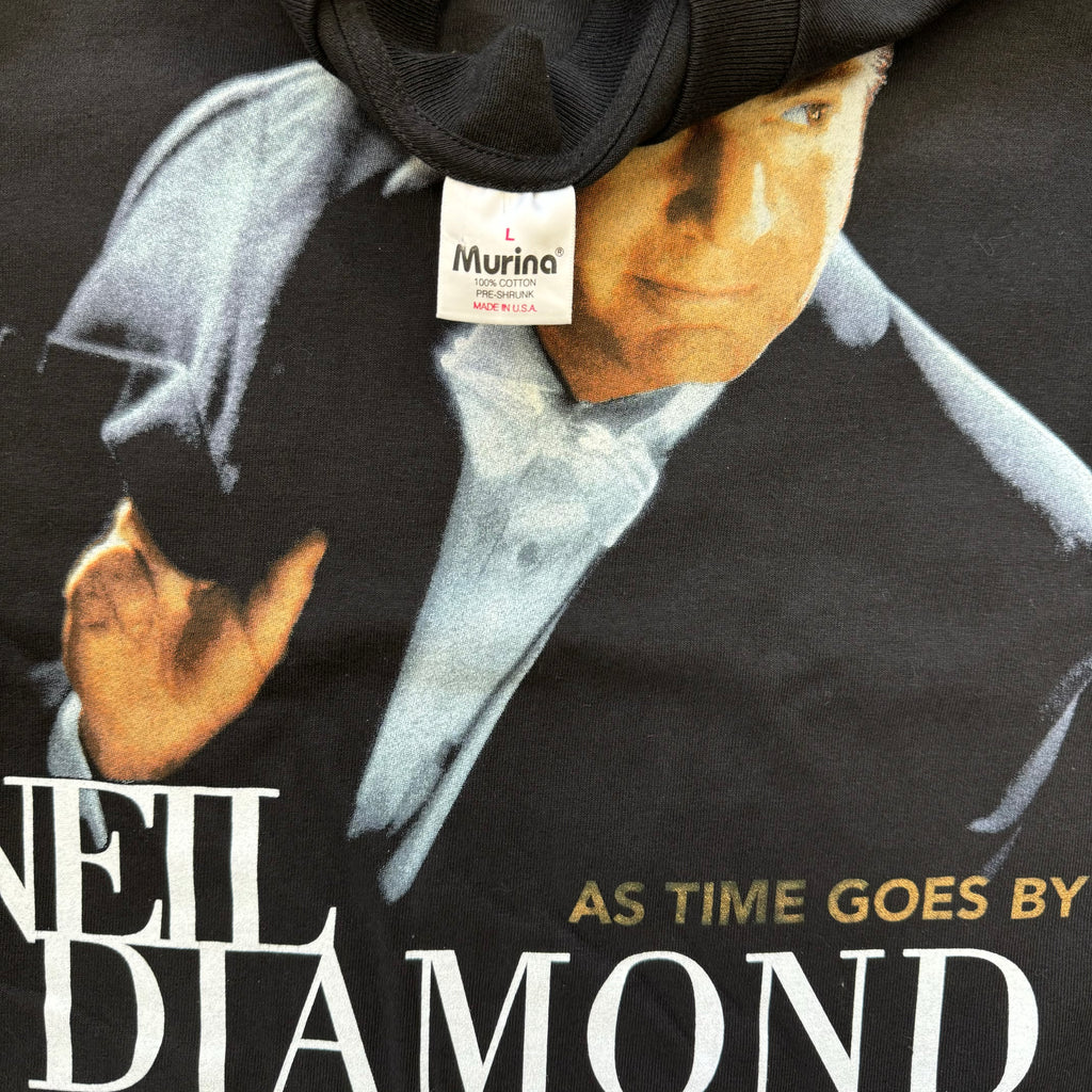 Vintage Neil Diamond World Tour T-shirt Sz XL