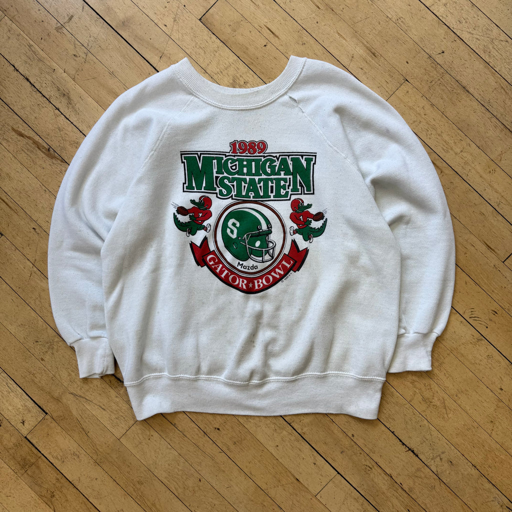 Vintage Michigan State Gator Bowl Crewneck Sz M
