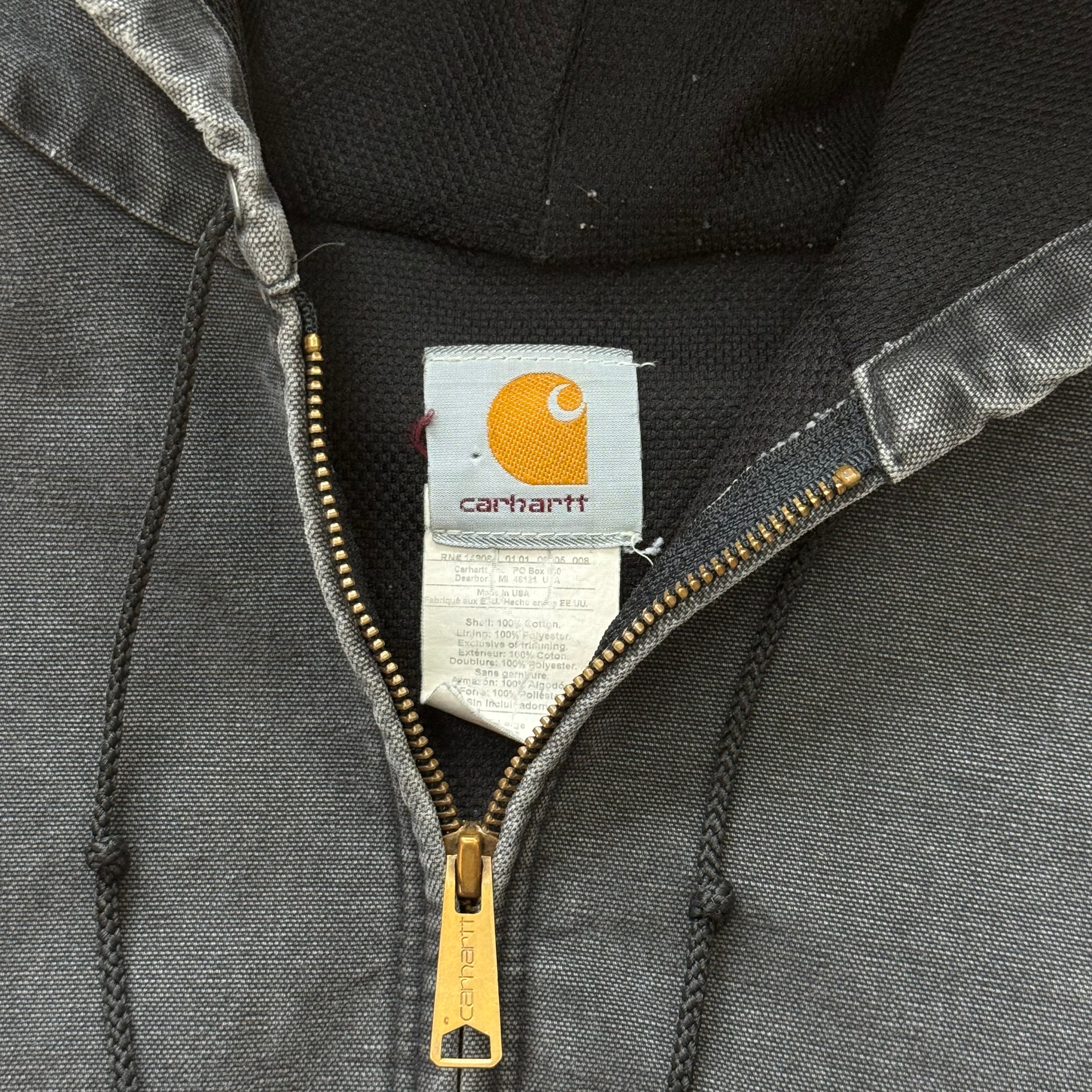 Vintage Faded Carhartt J03 BLK Jacket Sz XL